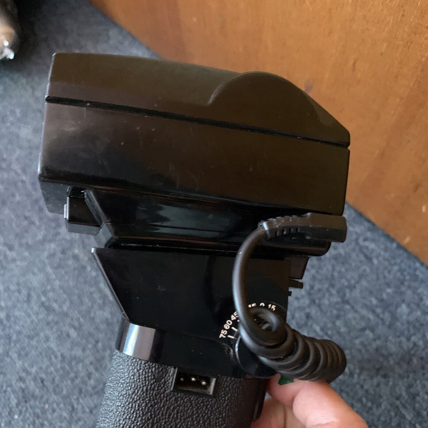 Vintage Olympus Quick Auto 310 Camera Flash with Olympus Bounce Grip