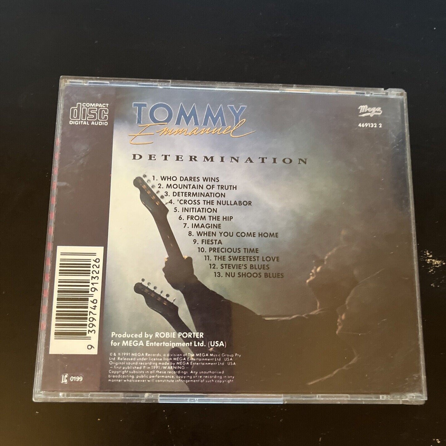 Tommy Emmanuel - Determination (CD, 1991)