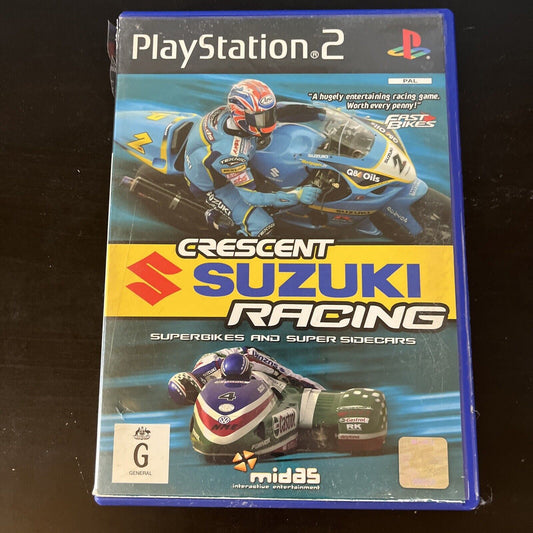 Crescent Suzuki Racing PlayStation 2 PS2 PAL