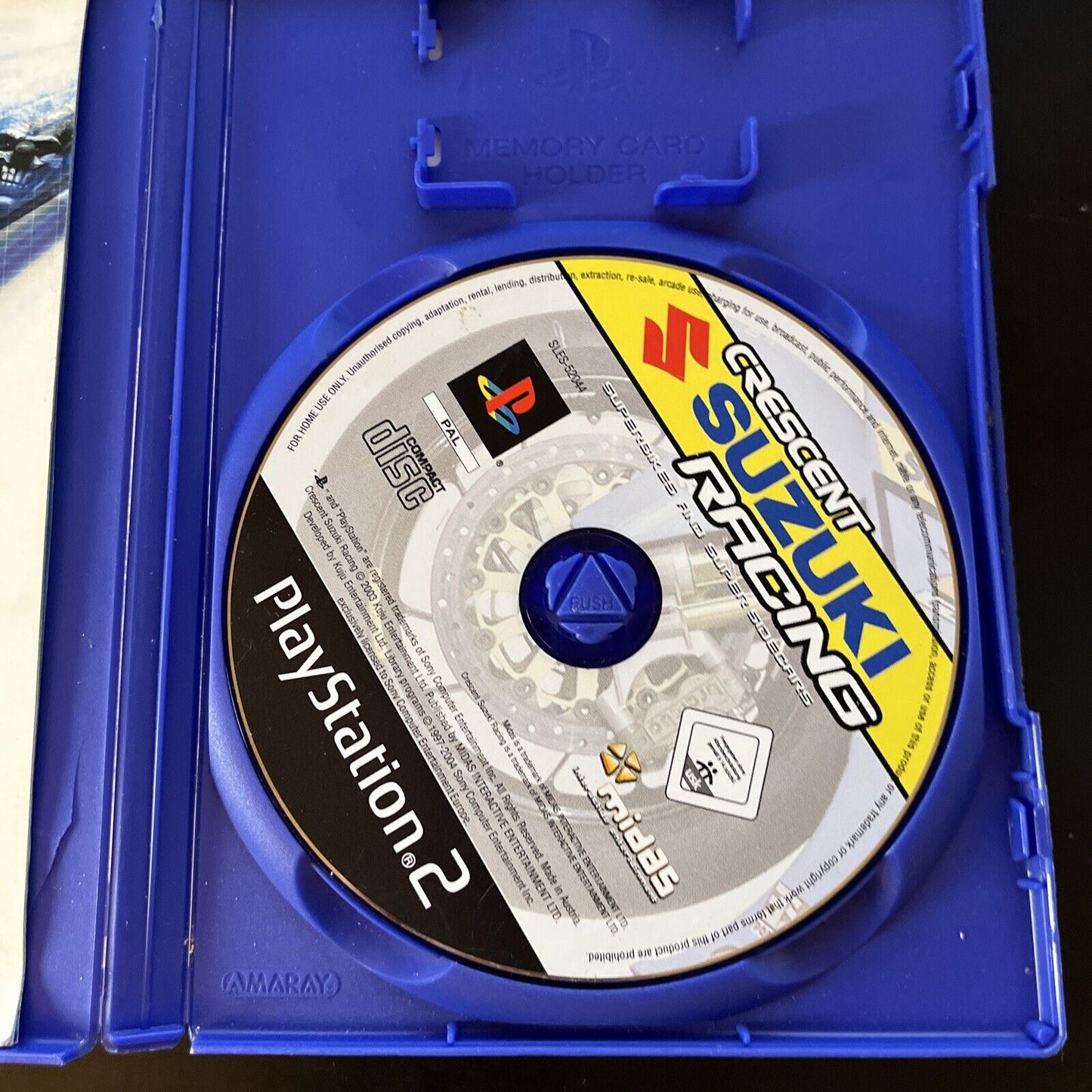 Crescent Suzuki Racing PlayStation 2 PS2 PAL
