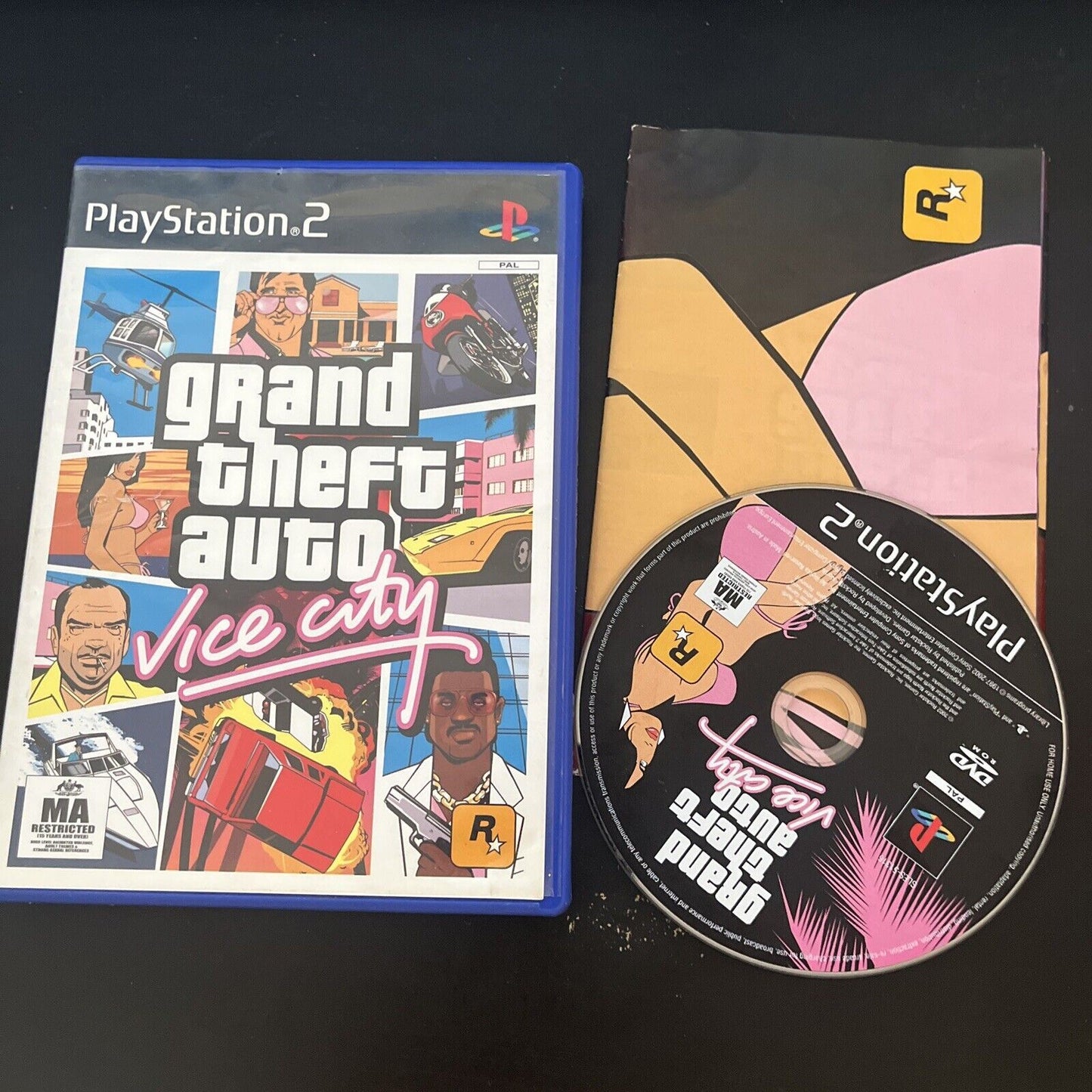 Grand Theft Auto: Vice City for Sony PlayStation 2 PS2 PAL