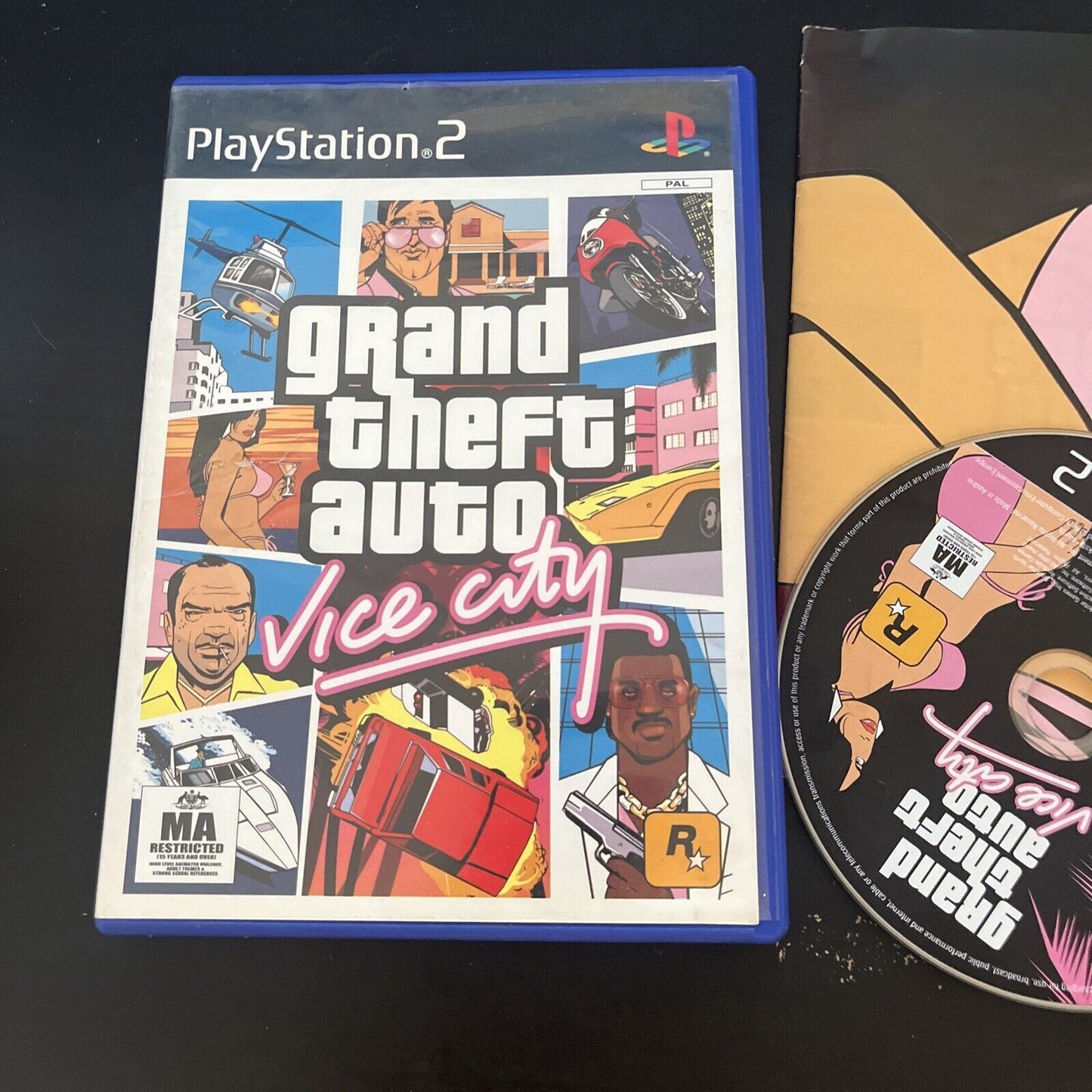 Grand Theft Auto: Vice City for Sony PlayStation 2 PS2 PAL