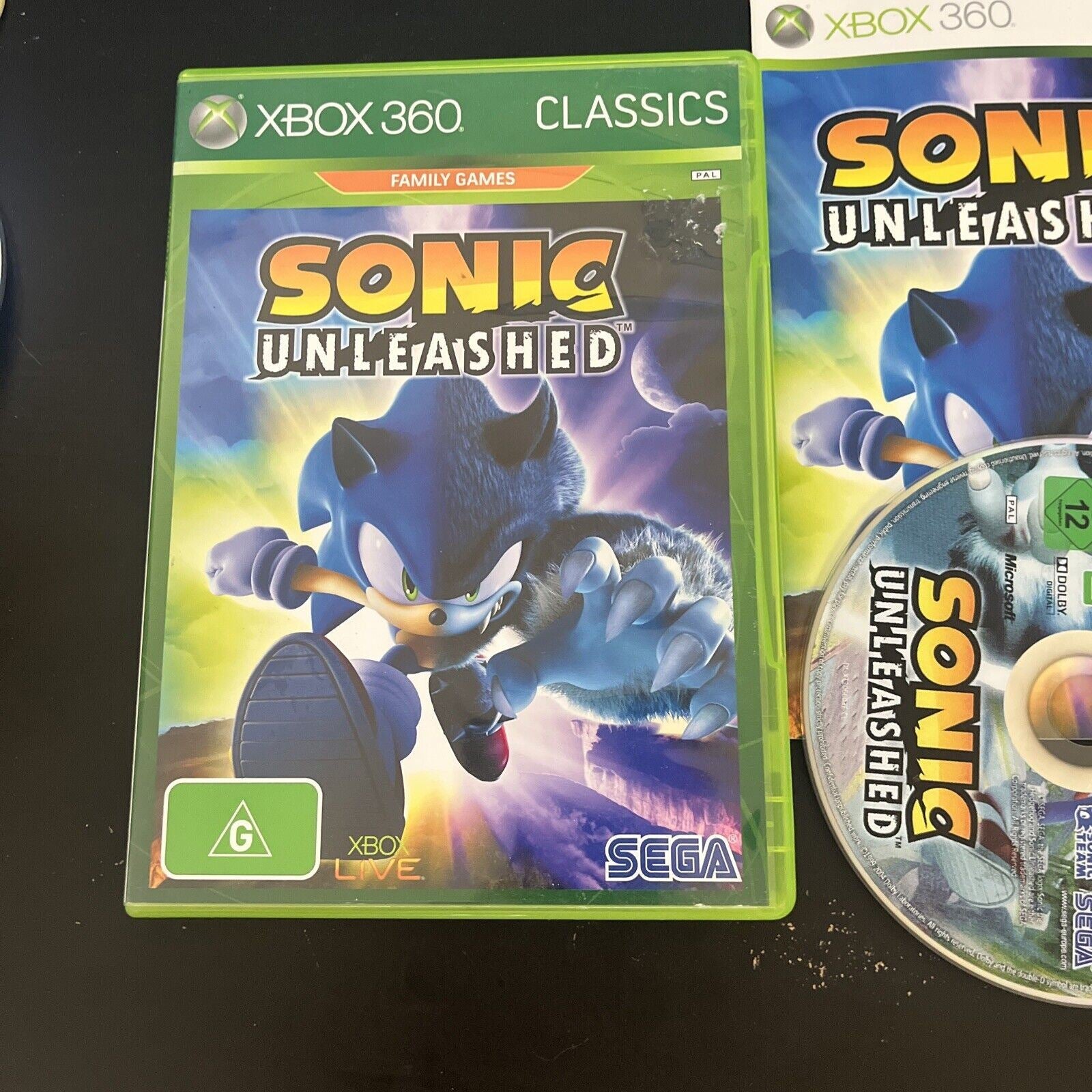 Sonic Unleashed - Xbox 360 PAL With Manual – Retro Unit