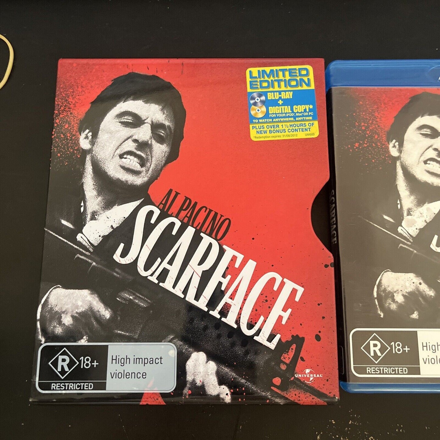 Scarface - Limited Edition Steelbook (Blu-ray, 1983) Al Pacino, Region B