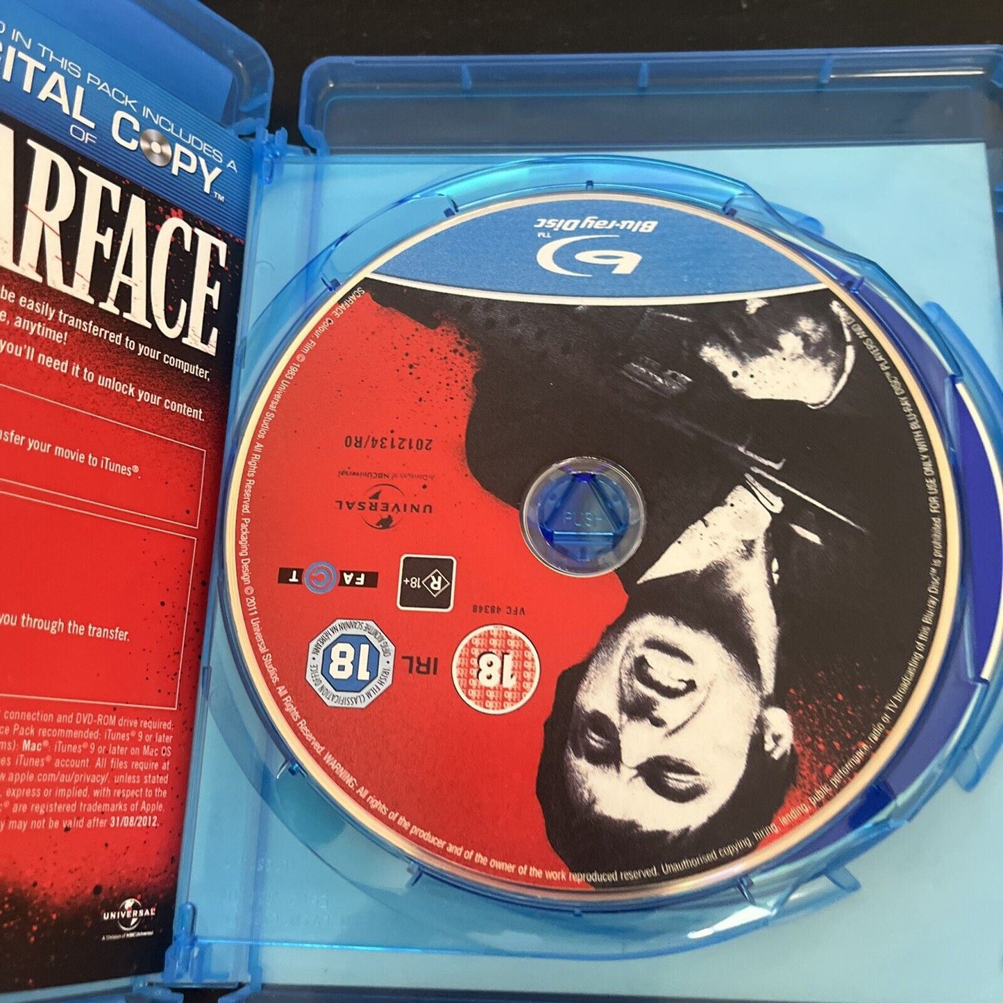 Scarface - Limited Edition Steelbook (Blu-ray, 1983) Al Pacino, Region B