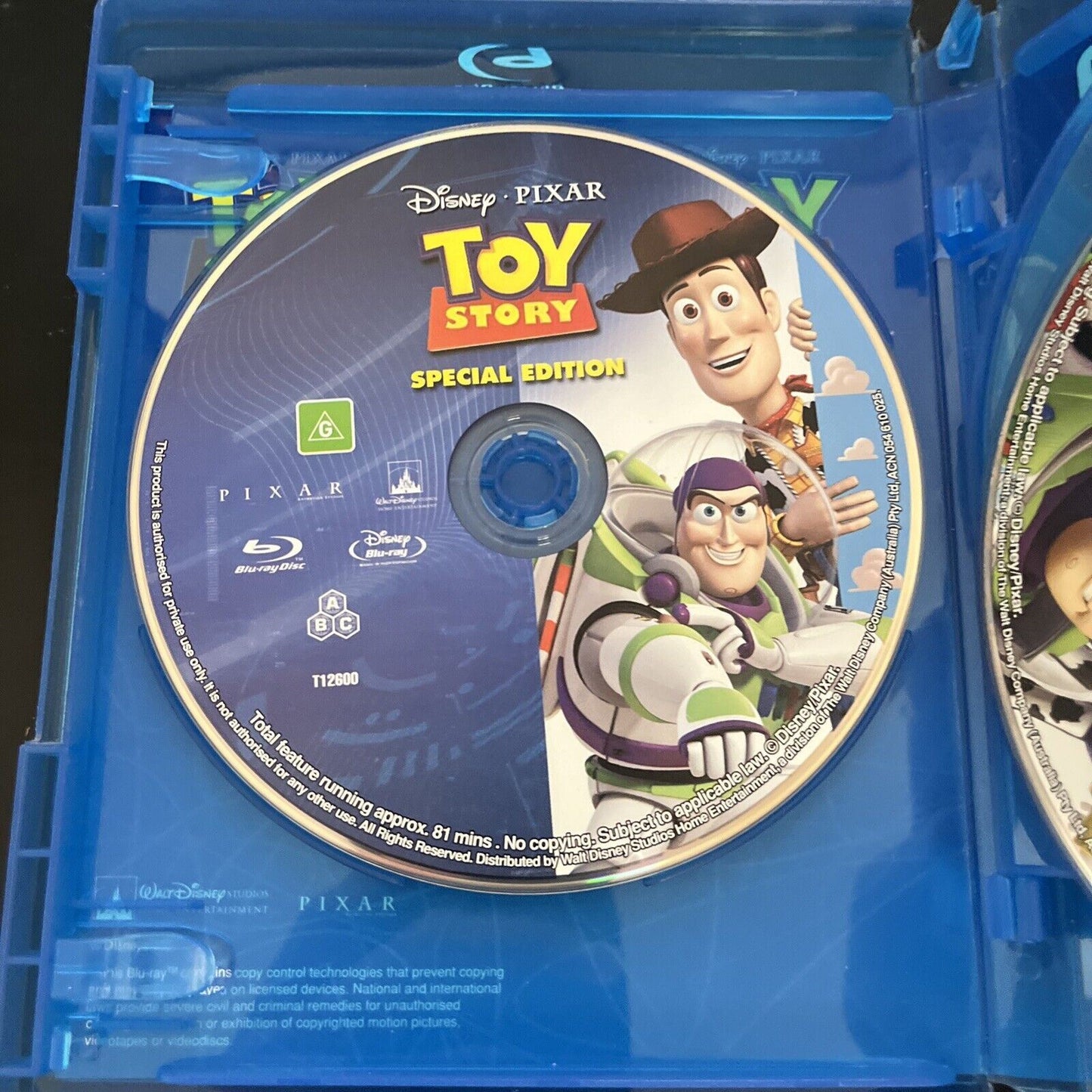The Complete 3D Toy Story Collection 1 2 3 - Blu-Ray 3D Like New