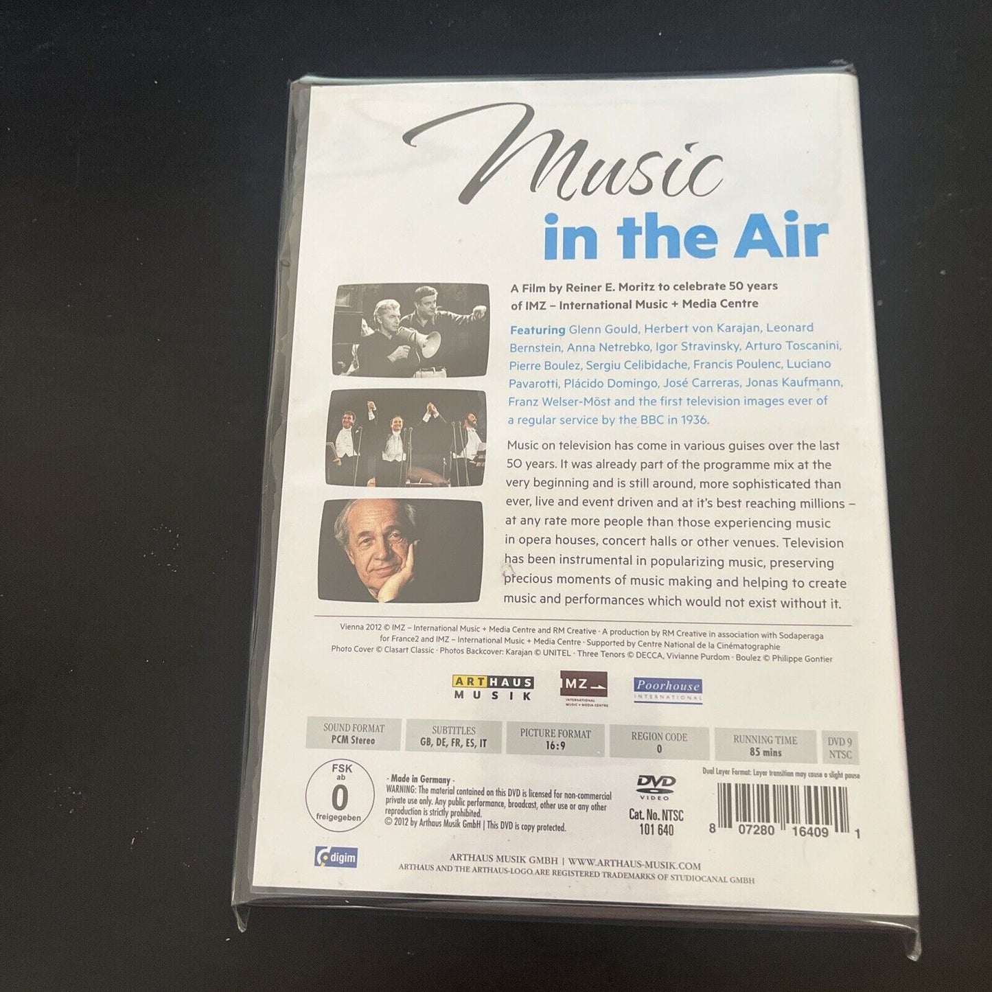 Music in the Air - A History of Classical Music On Television DVD All Region NEW