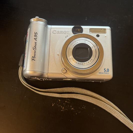 Canon PowerShot A95 5MP Digital Camera with 3x Optical Zoom