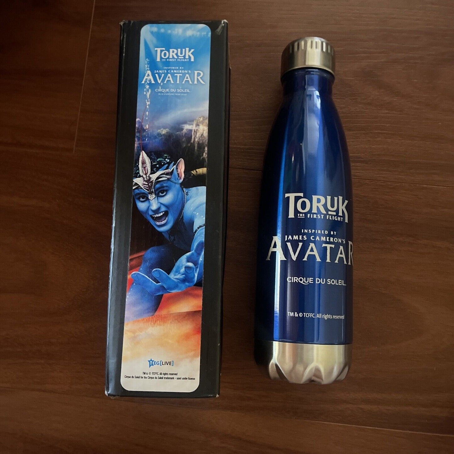 *New* Toruk The First Flight Avatar Cirque Du Soleil Metal Flask