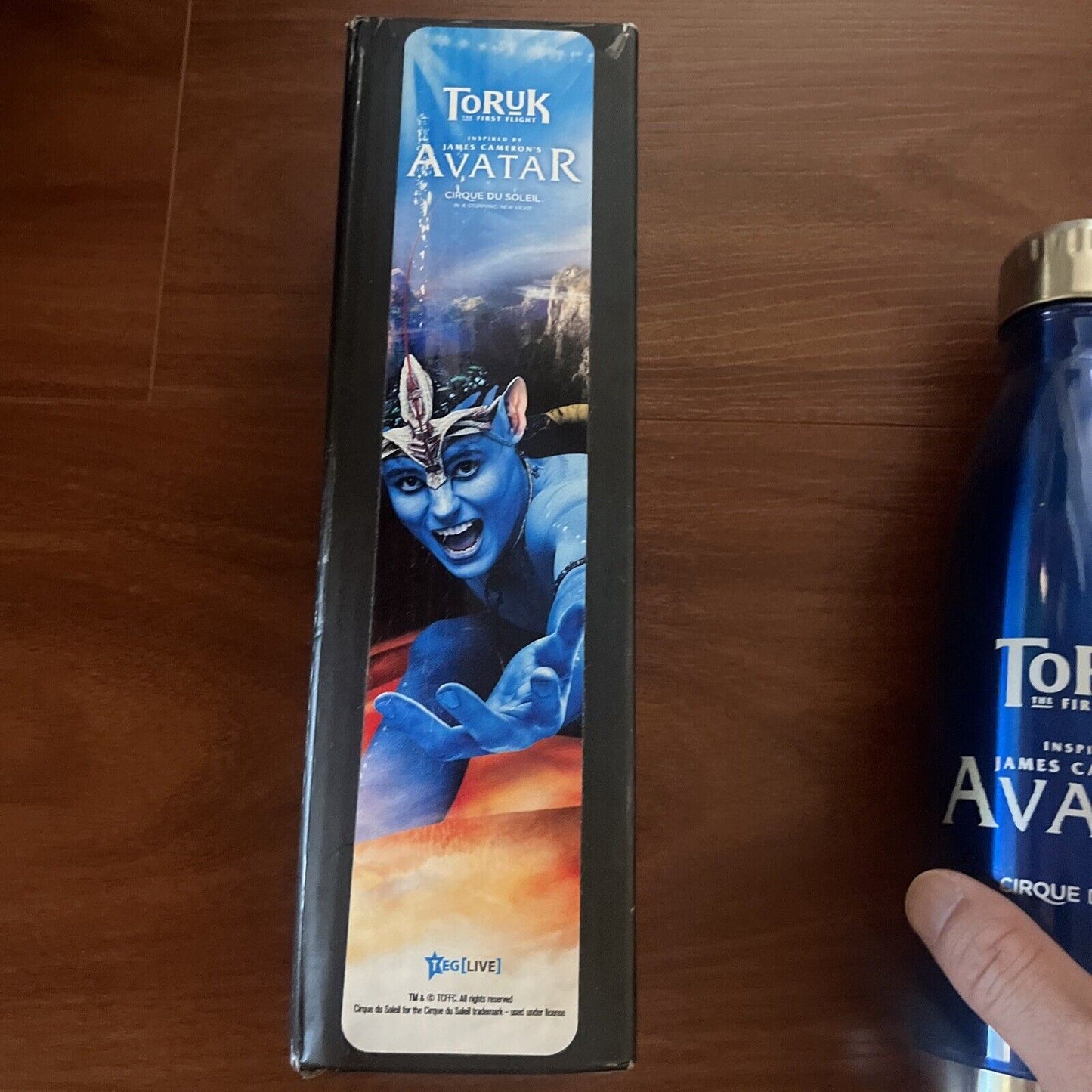 *New* Toruk The First Flight Avatar Cirque Du Soleil Metal Flask