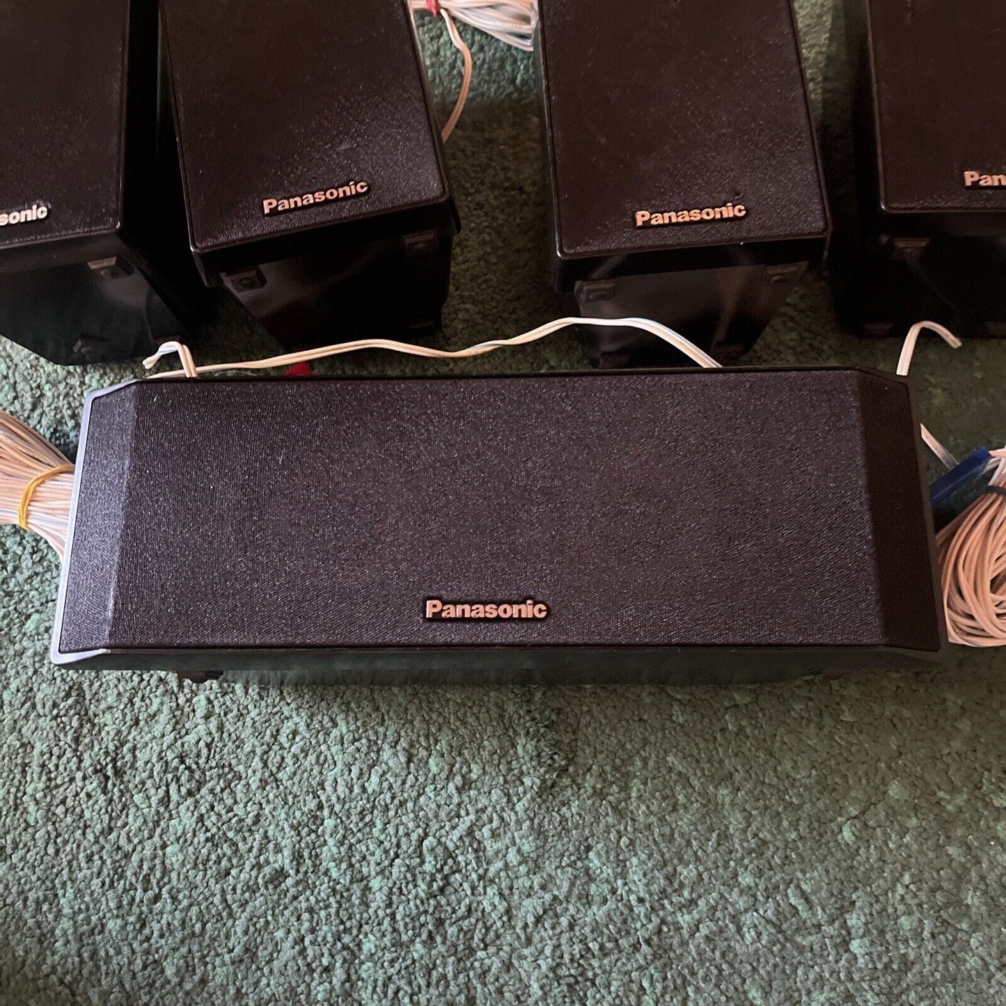 5x Panasonic Speakers (1x SB-HC460 2x SB-HF460 2x SB-HS460)