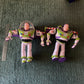 2x Buzz Lightyear Disney Pixar Toy Story Retractable Wings 12"