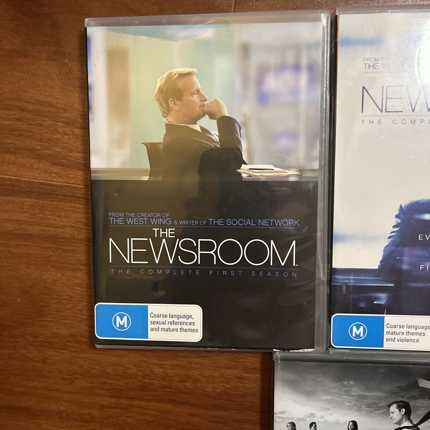 The Newsroom : Complete Season 1,2,3 (DVD, 2012, 9-Disc) Jeff Daniels Region 4