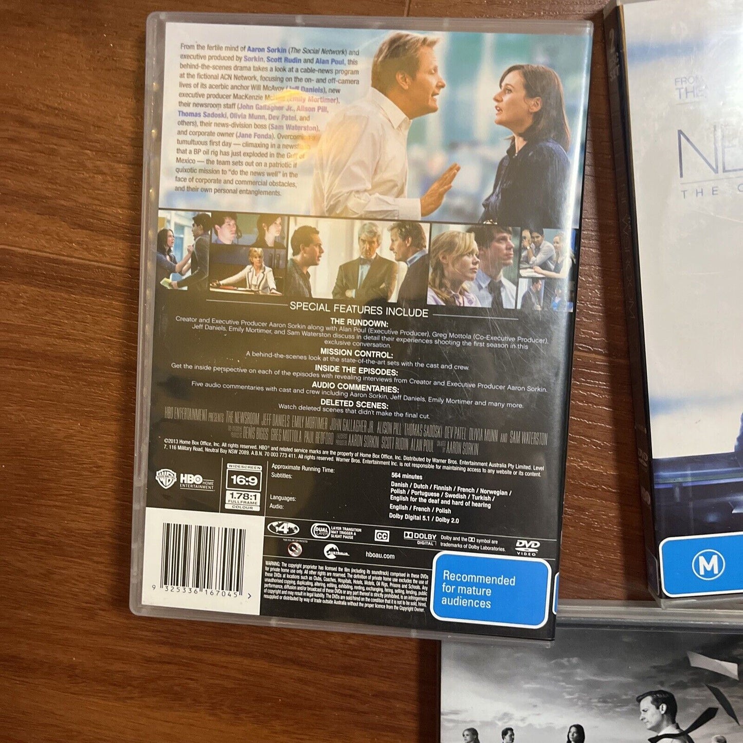 The Newsroom : Complete Season 1,2,3 (DVD, 2012, 9-Disc) Jeff Daniels Region 4