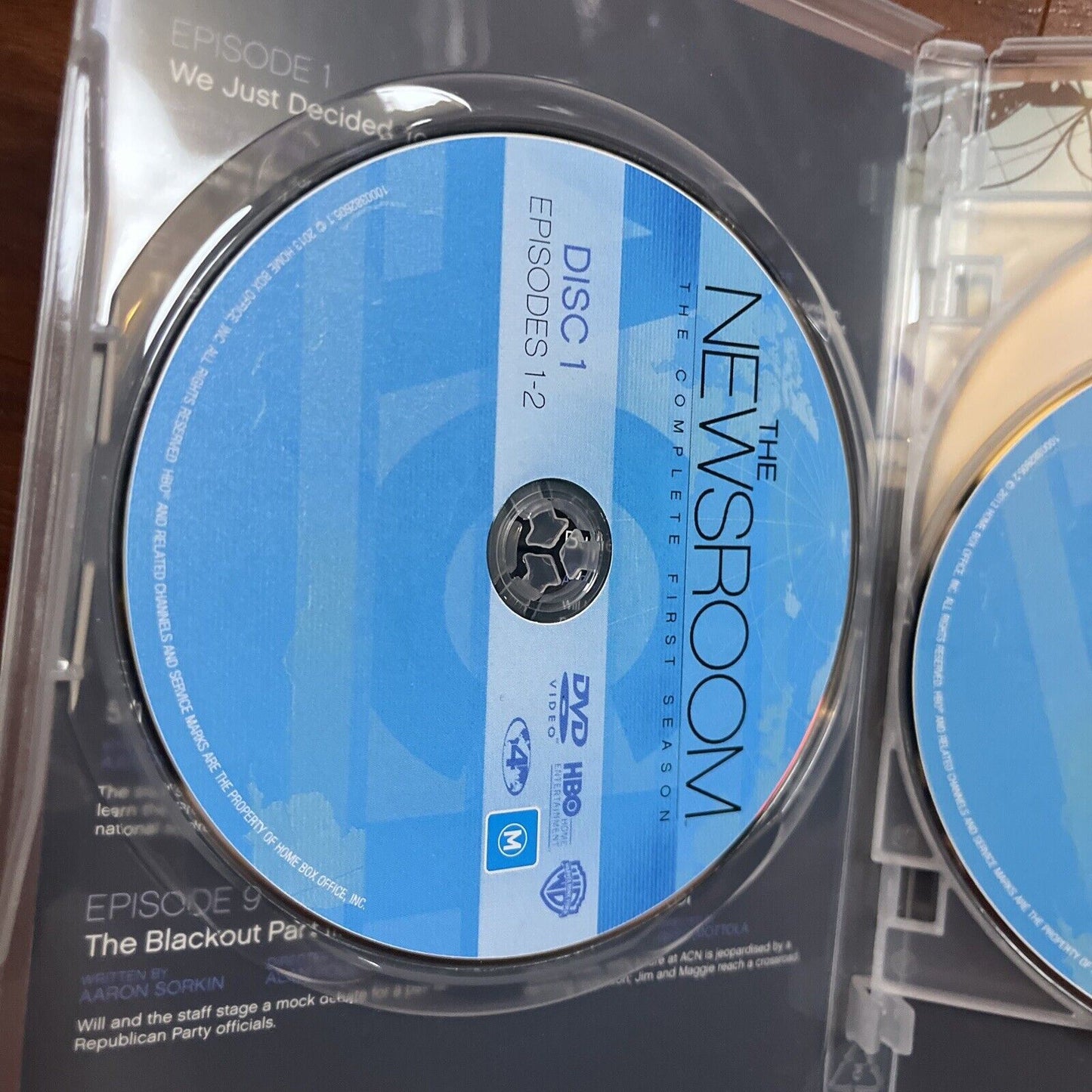The Newsroom : Complete Season 1,2,3 (DVD, 2012, 9-Disc) Jeff Daniels Region 4
