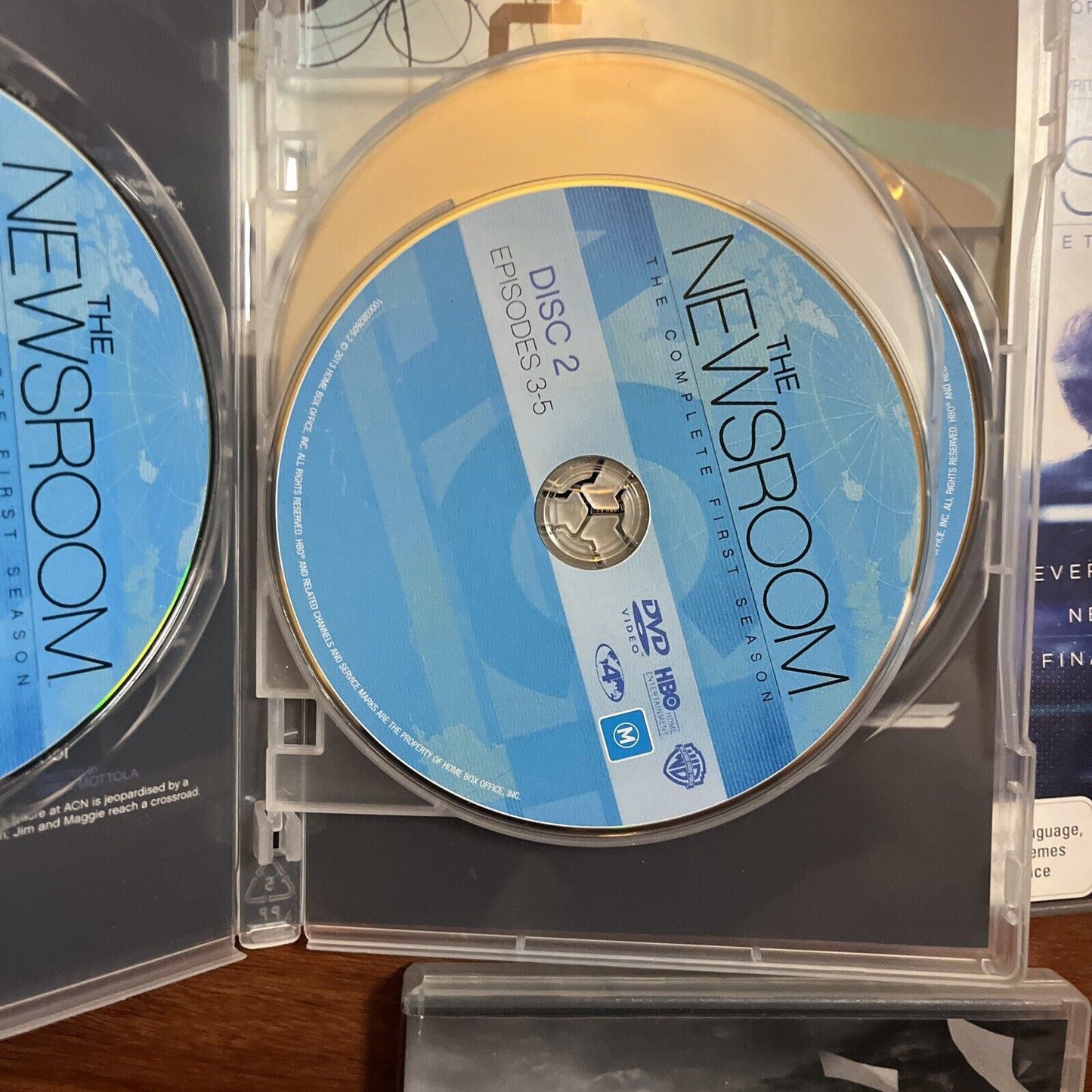 The Newsroom : Complete Season 1,2,3 (DVD, 2012, 9-Disc) Jeff Daniels Region 4