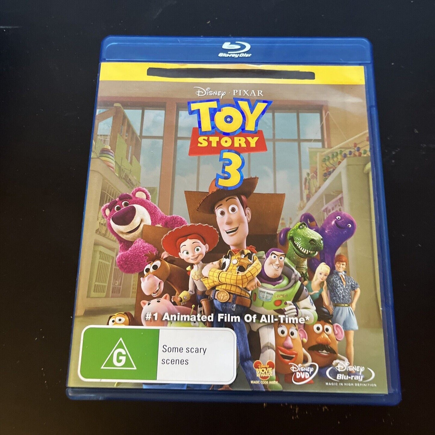 Toy Story 3 (Blu-ray, 2010) Tom Hanks, Tim Allen, Joan Cusack All Regions