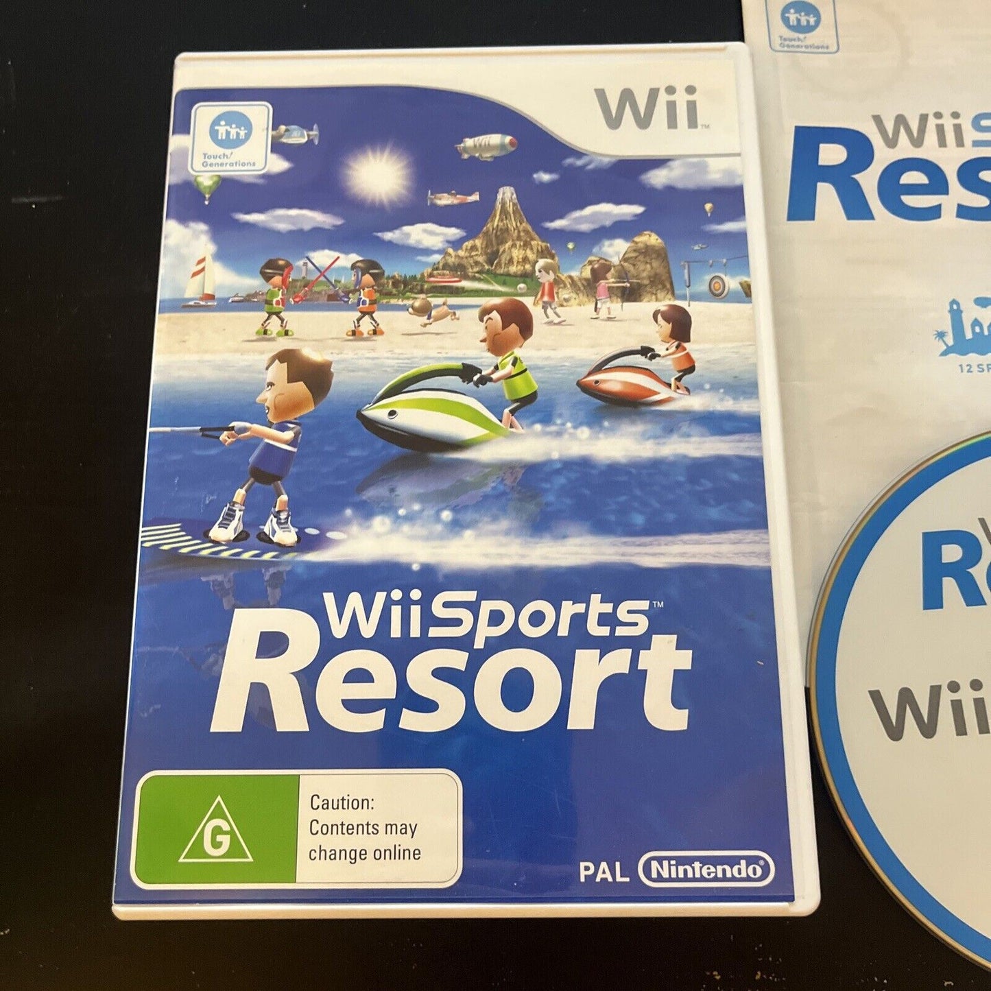 Wii Sports Resort - Nintendo Wii Game - Complete with Manual PAL