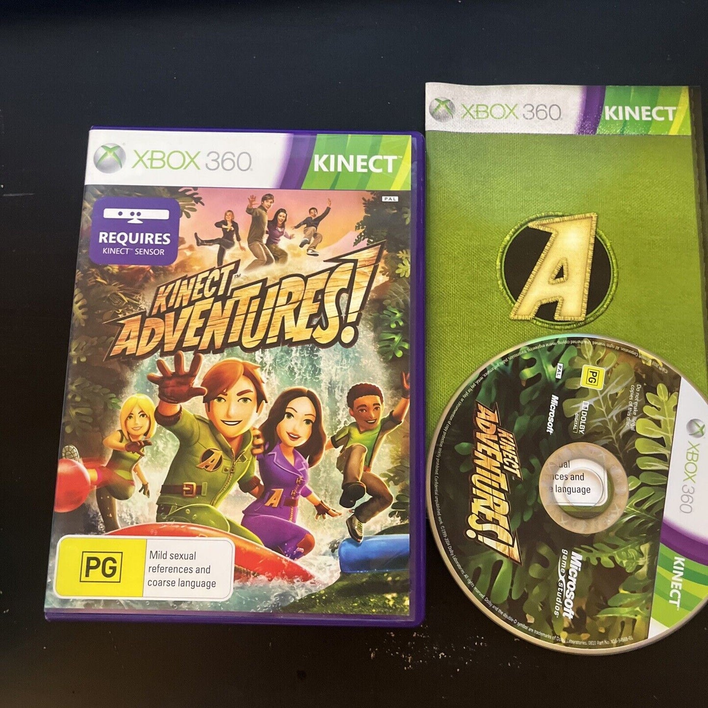 Kinect Adventures Xbox 360 with Manual PAL