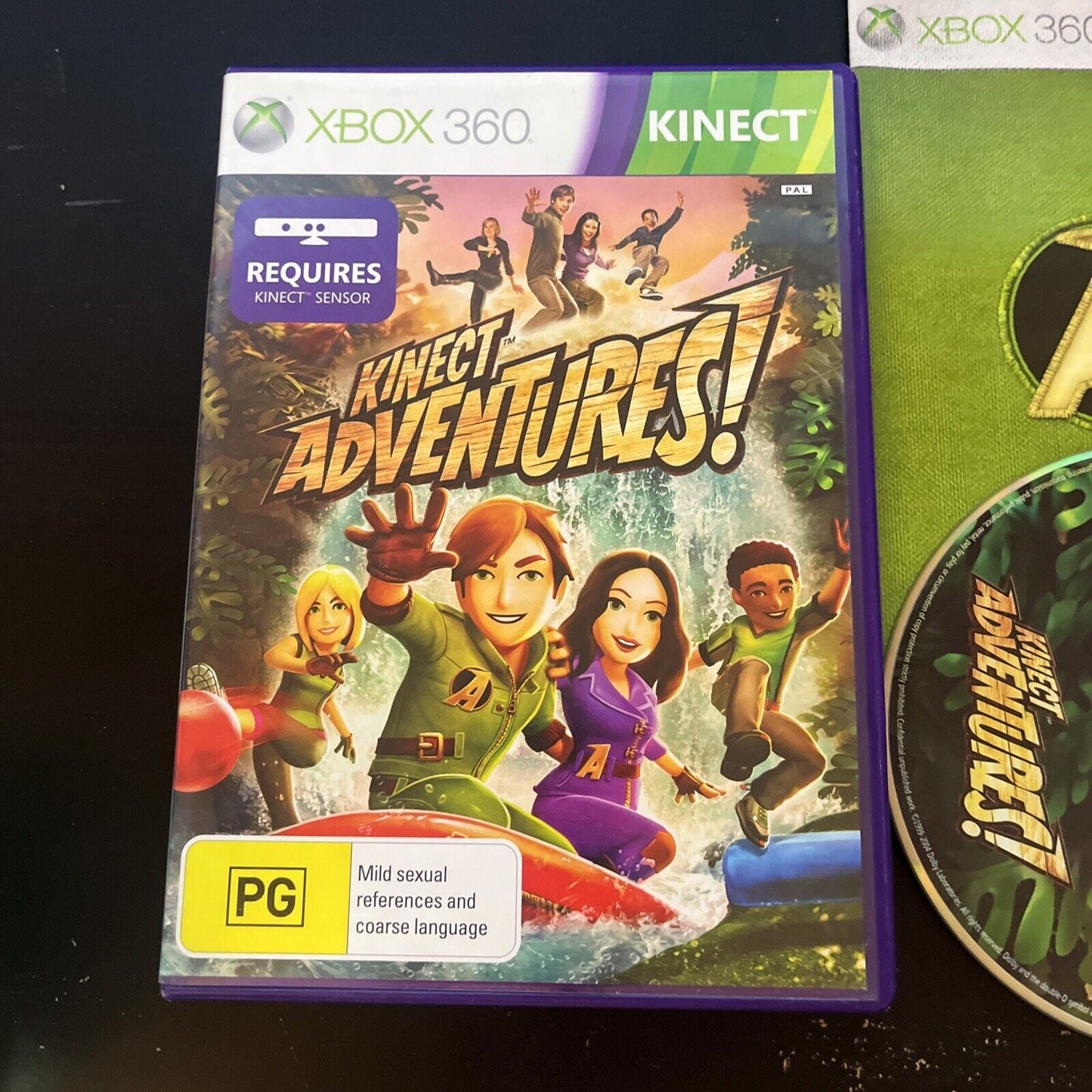 Kinect Adventures Xbox 360 with Manual PAL