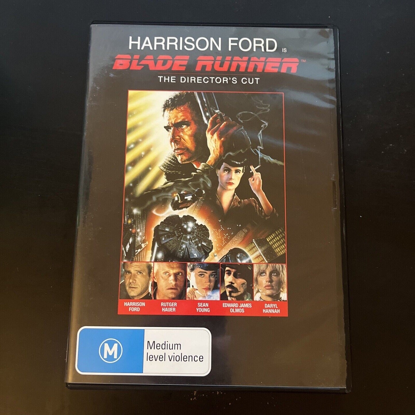 Blade Runner - The Director's Cut (DVD, 1992) Harrison Ford, Sean Young Region 4
