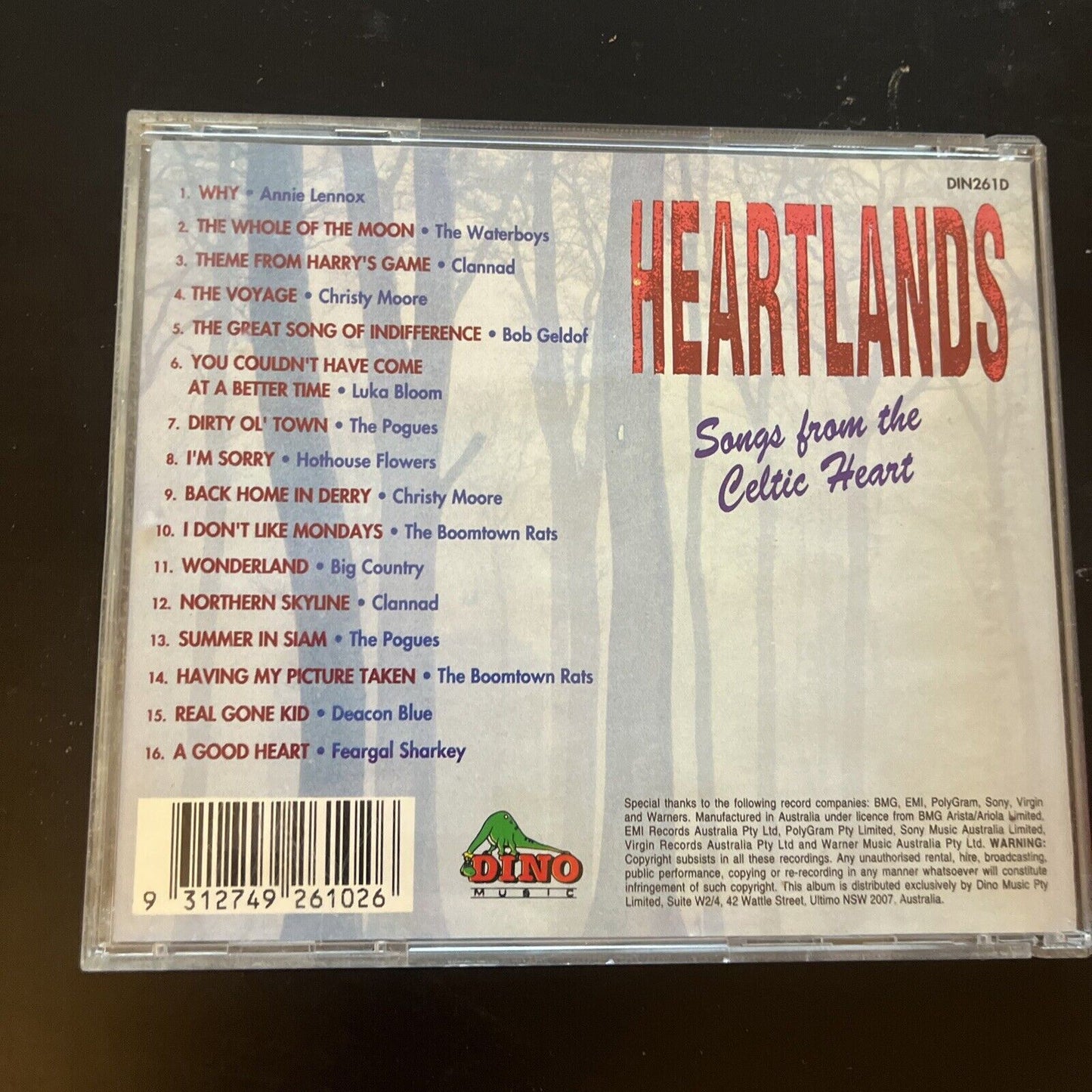 Heartlands (Today's Best From Ireland & Scotland) CD