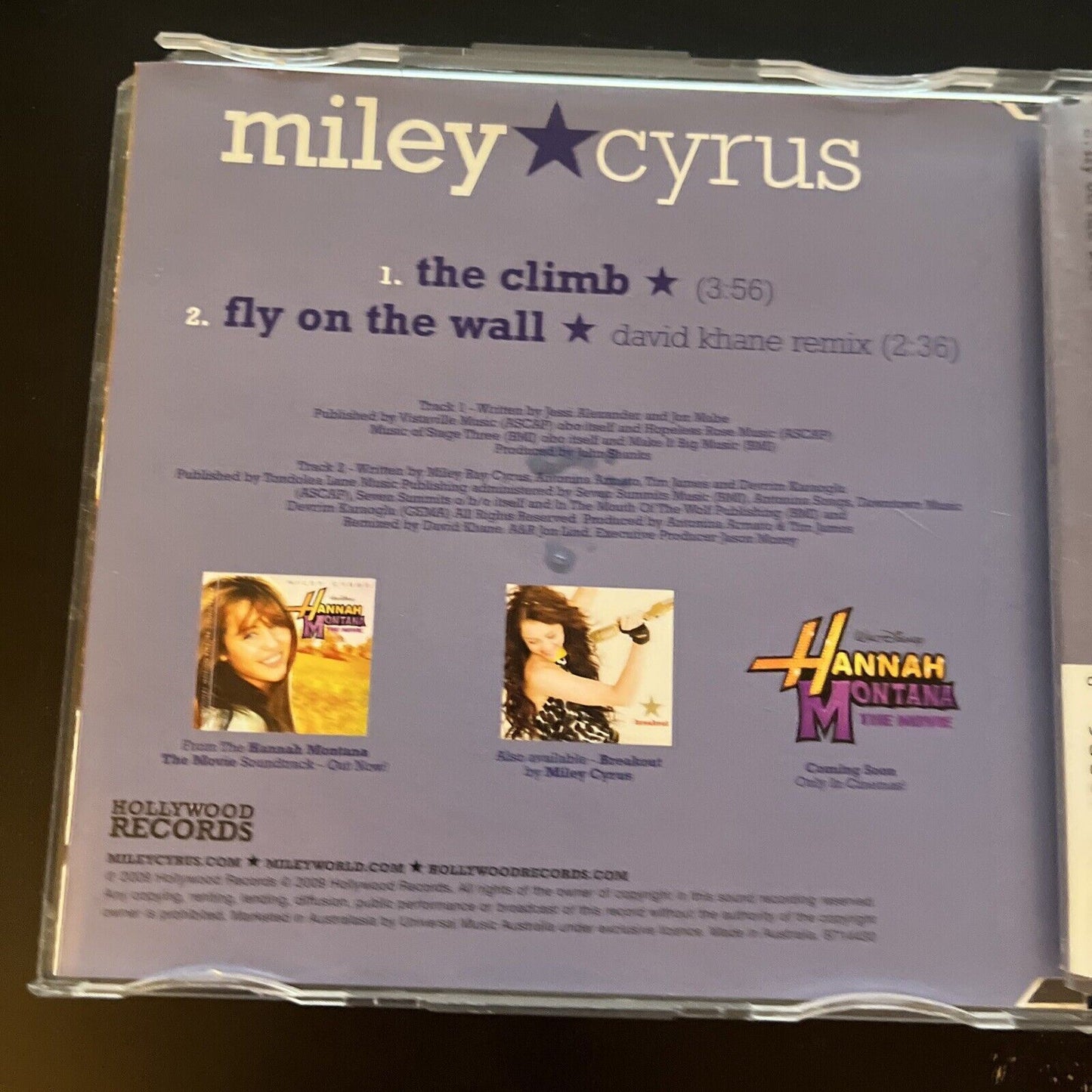 Miley Cyrus - The Climb (CD, 2009)