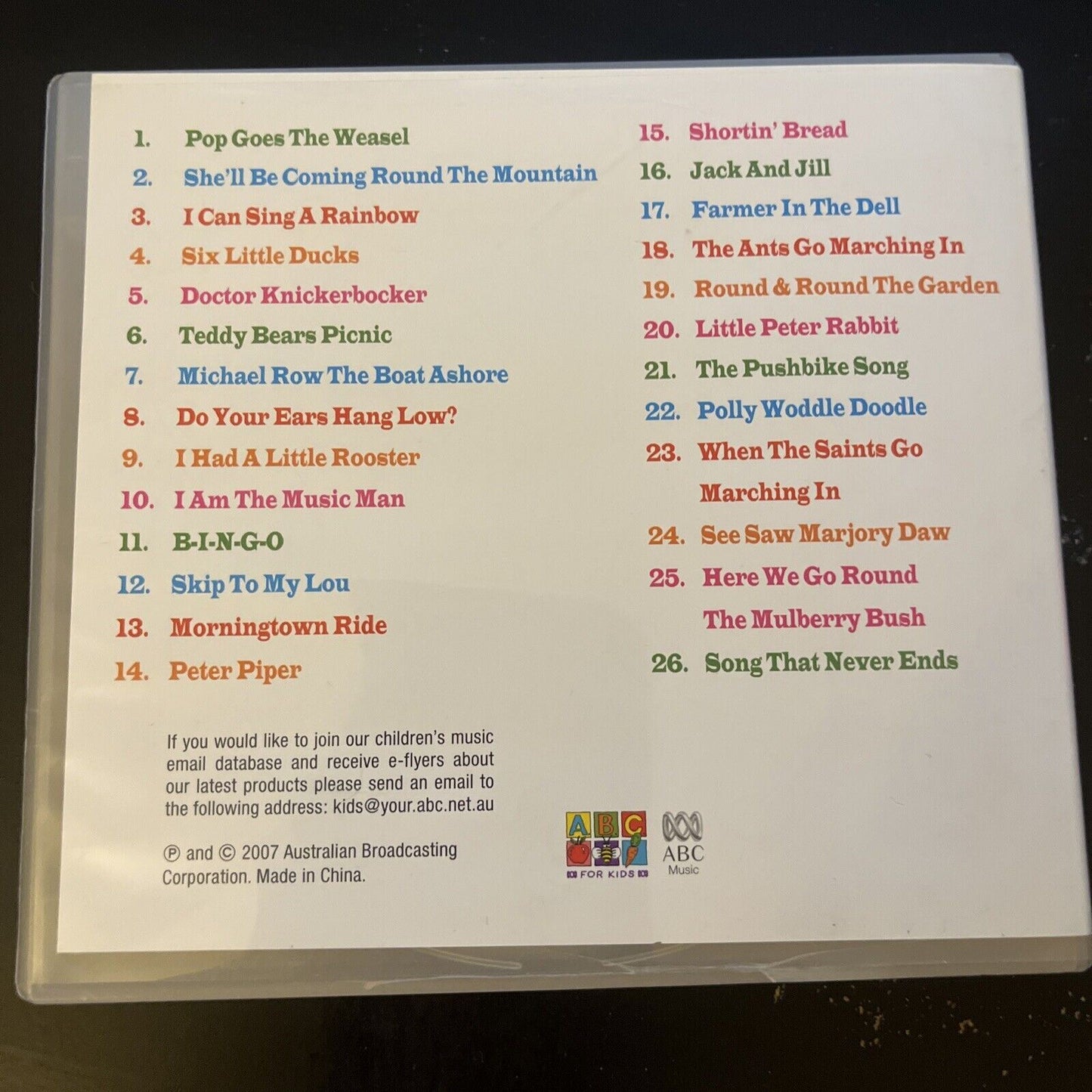 ABC for Kids - If You're Happy and you Know it Sing Along - Volume 2 (CD, 2007)