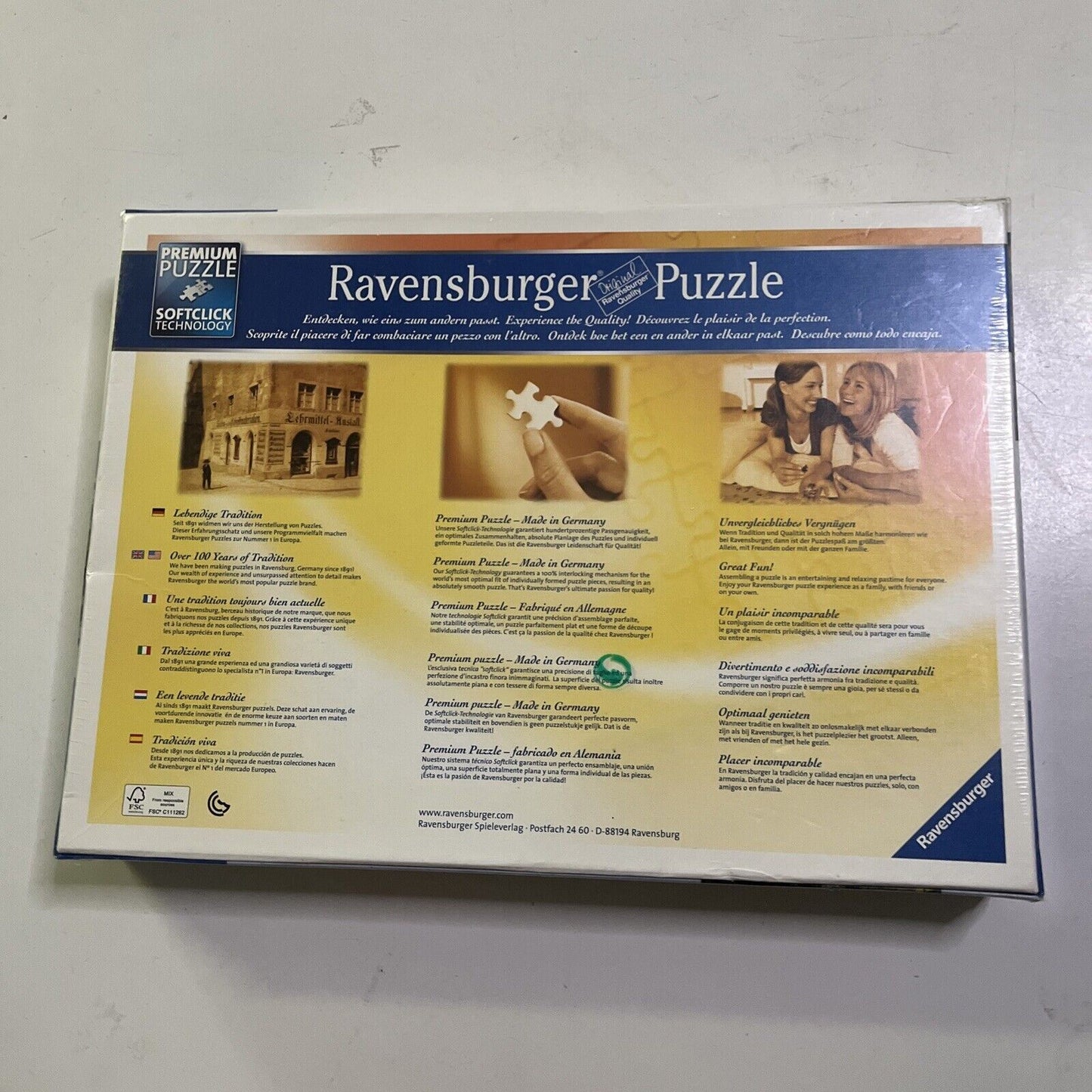 *New* Ravensburger Eib Lake, Germany Most Majestic Mountains Puzzle 1000pc