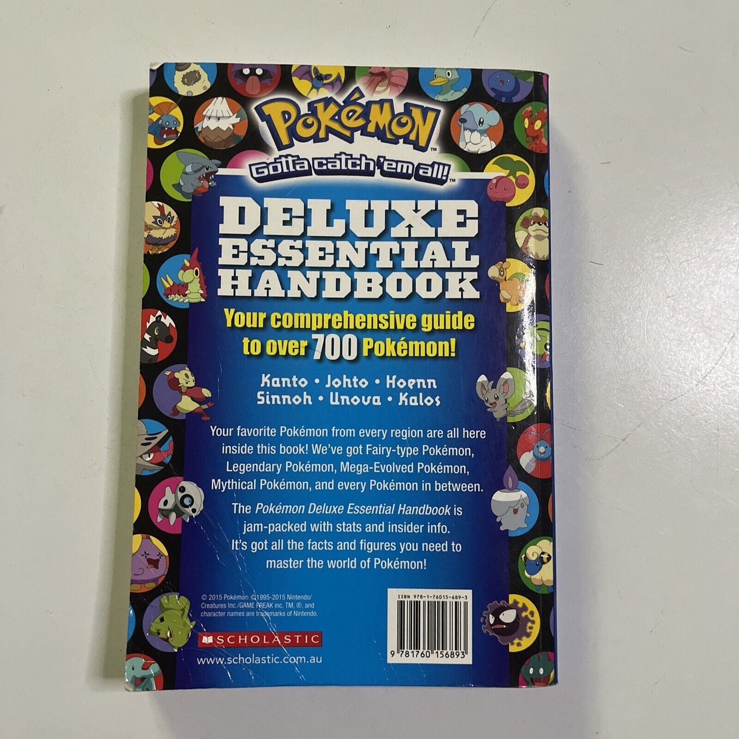 Pokemon Deluxe Essential Handbook (Paperback, 2015)