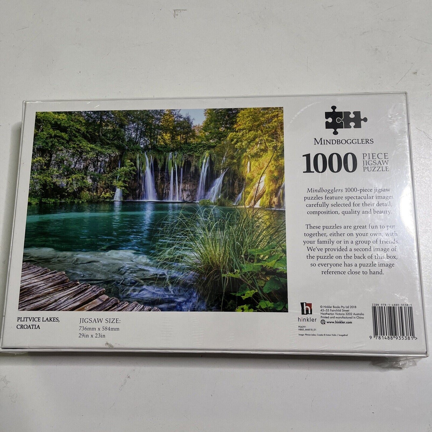 *New Sealed* Plitvice Lakes, Croatia & Tropical Hideaway 1000pcs Puzzle Jigsaw