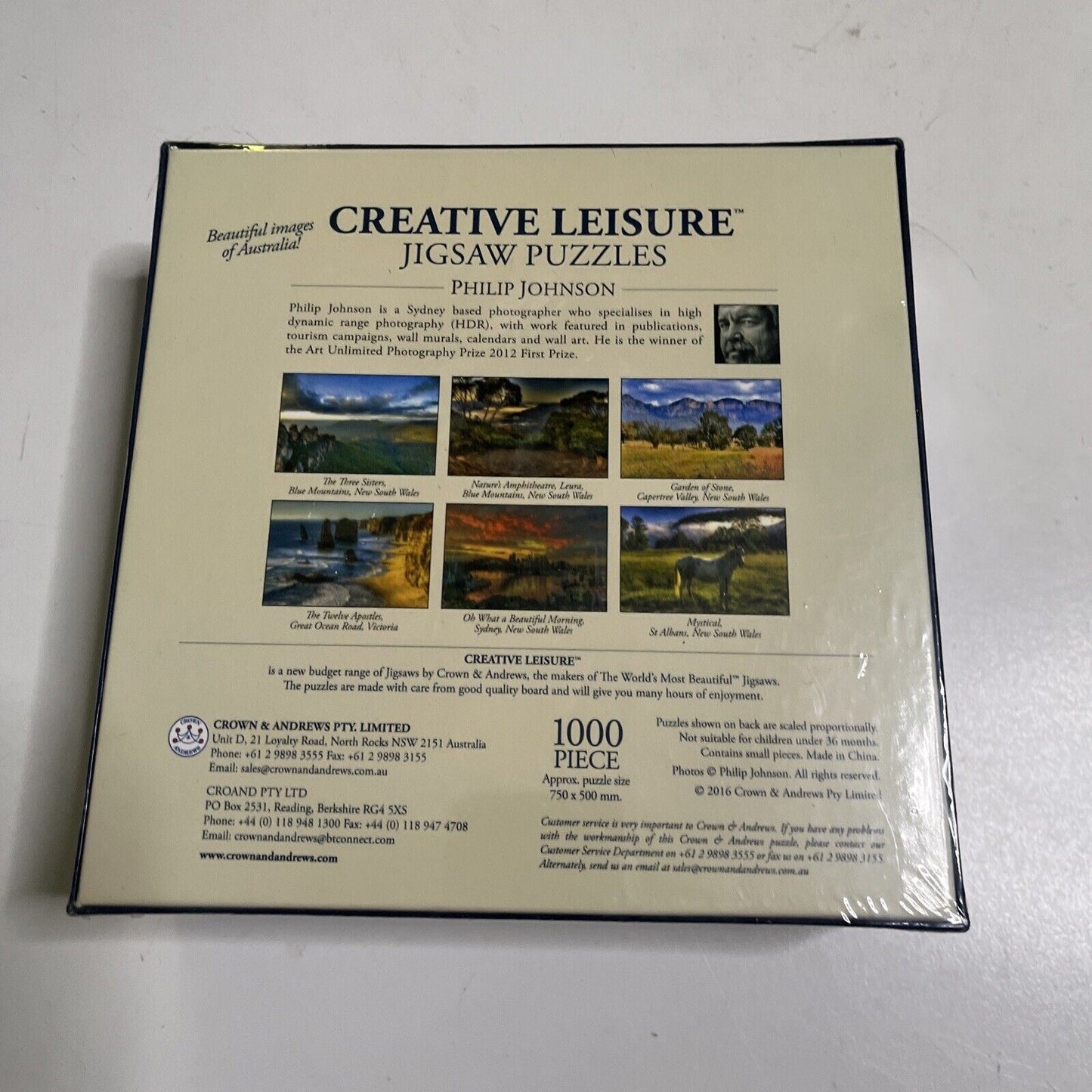 *New Sealed* The Three Sisters Phillip Johnson Creative Leisure Jigsaw 1000pc
