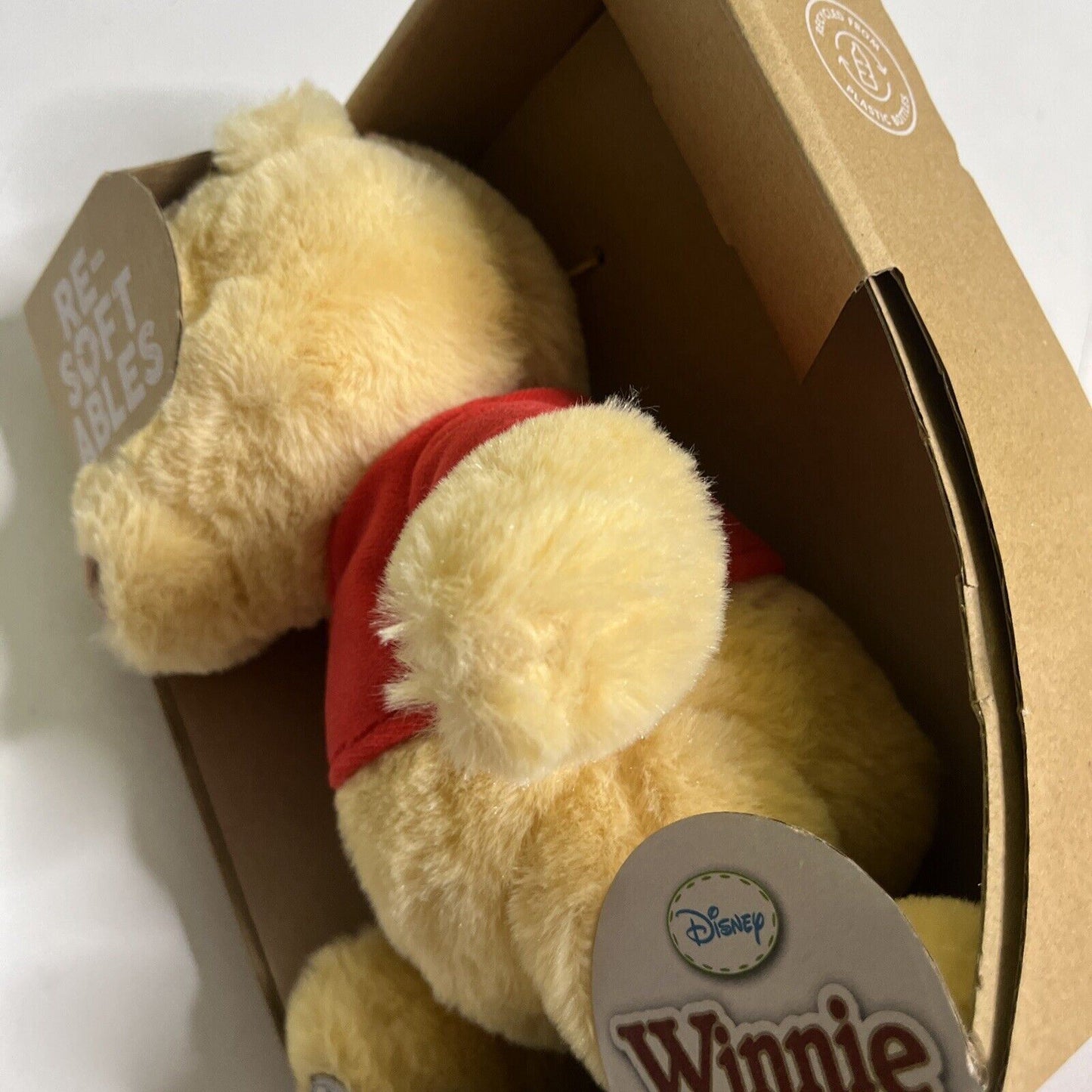 *New* Disney Winnie the Pooh Resoftables 10inch Plush - 100% Recycled