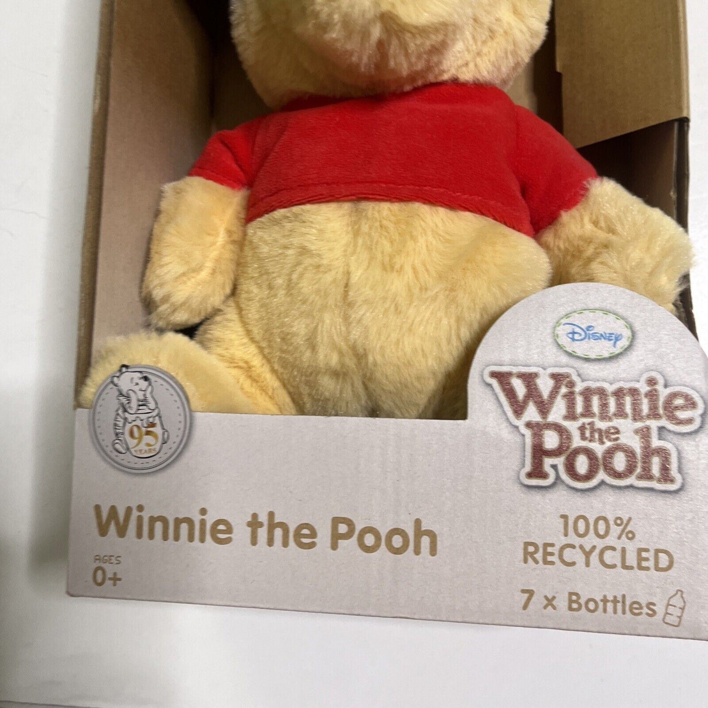 *New* Disney Winnie the Pooh Resoftables 10inch Plush - 100% Recycled