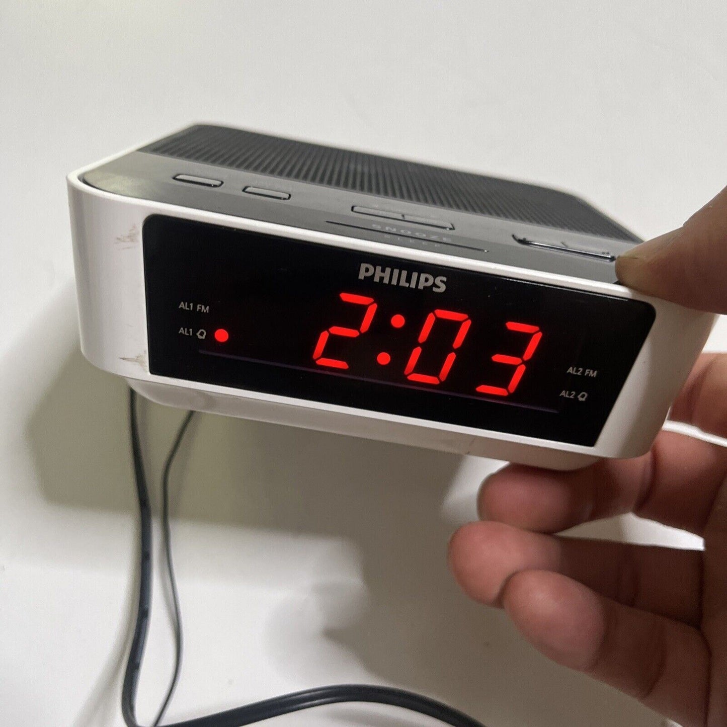 Philips Alarm Clock FM Radio AJ3115