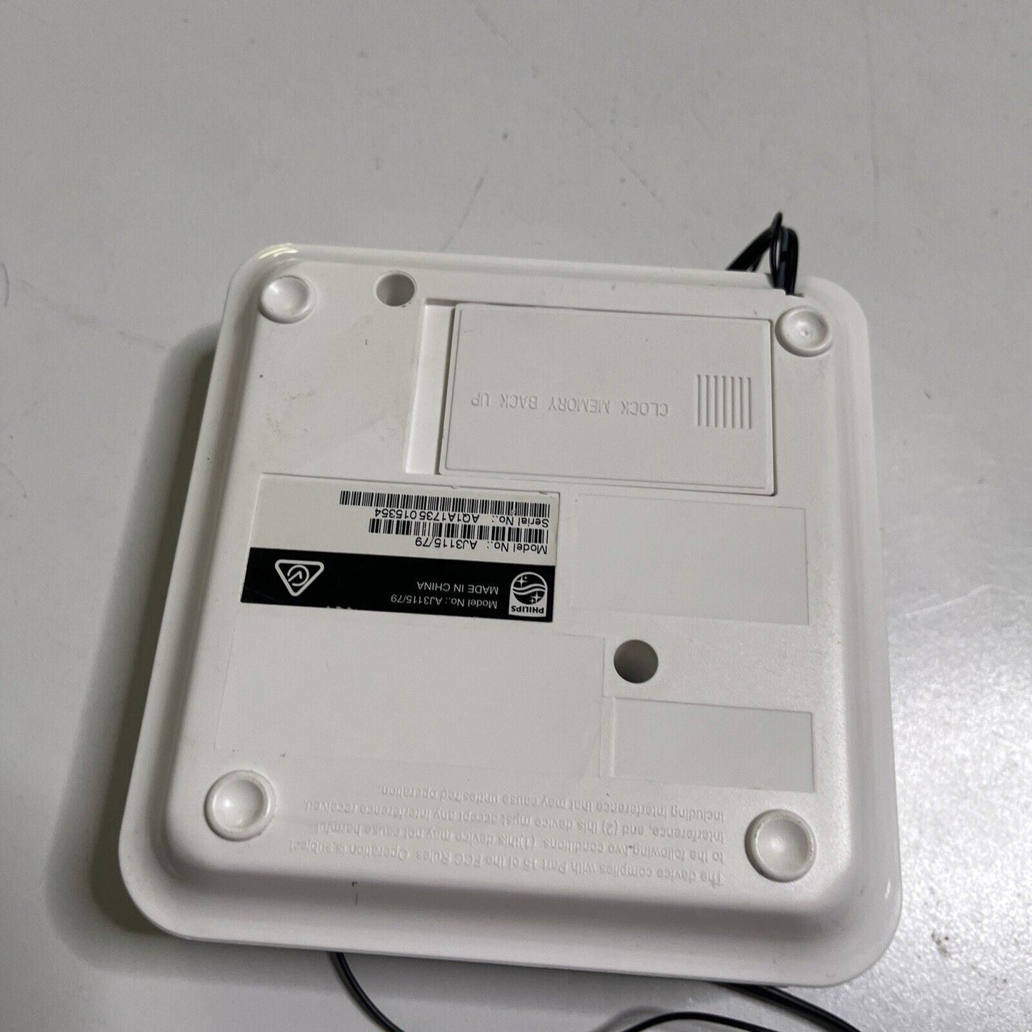 Philips Alarm Clock FM Radio AJ3115