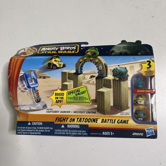 Angry Birds Star Wars Fight On Tatooine Battle Game 2012 Hasbro