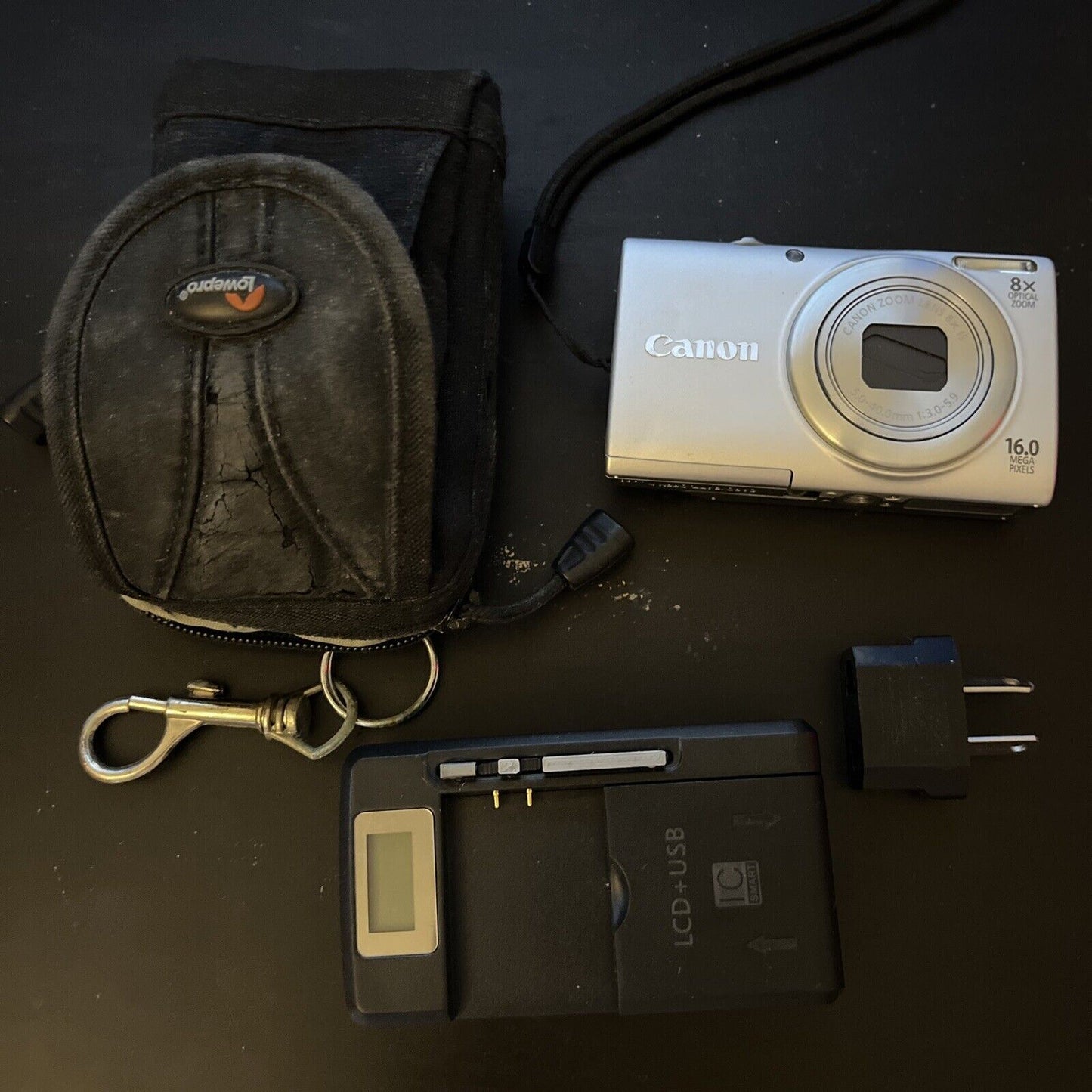 Canon PowerShot A4000 IS HD Digital Camera 16MP PC1730 Silver
