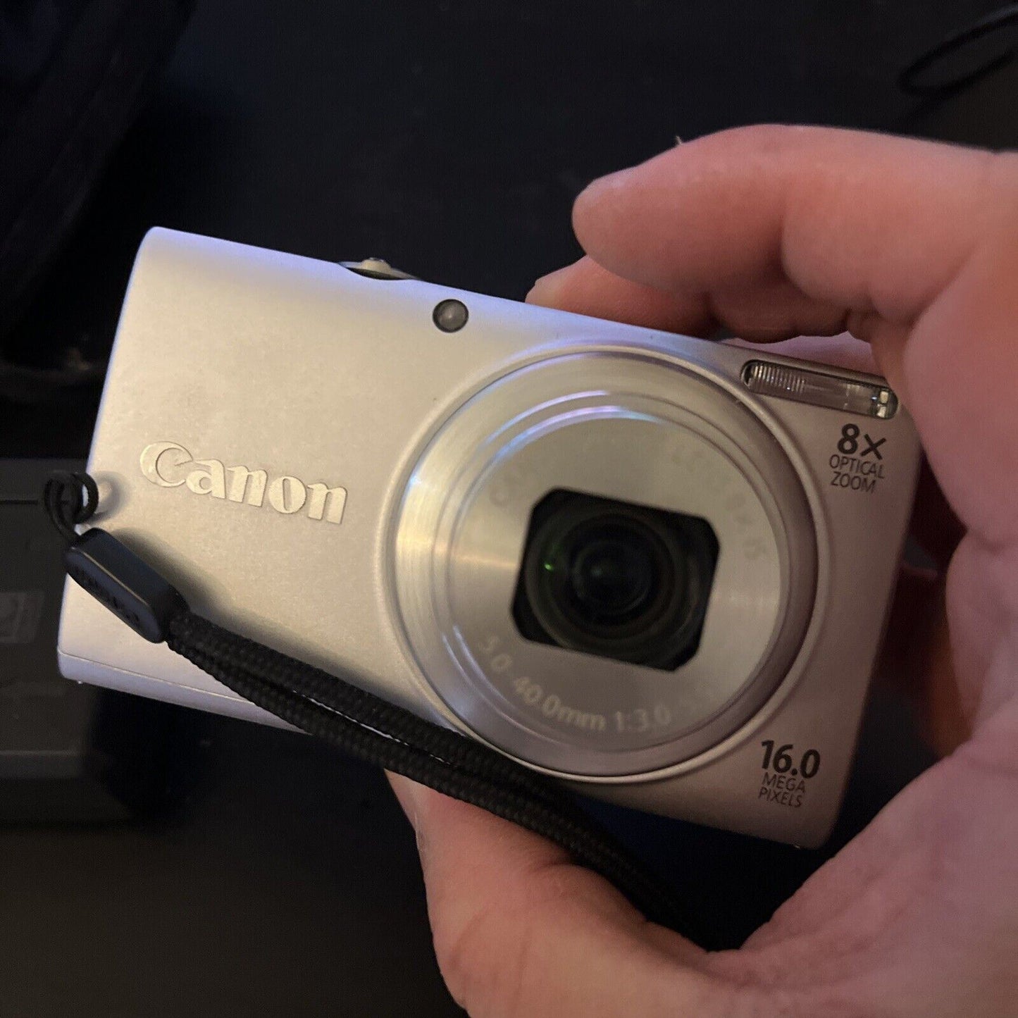 Canon PowerShot A4000 IS HD Digital Camera 16MP PC1730 Silver