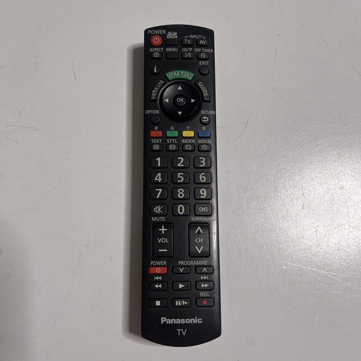 Genuine Panasonic N2QAYB000352 Remote Control for TV