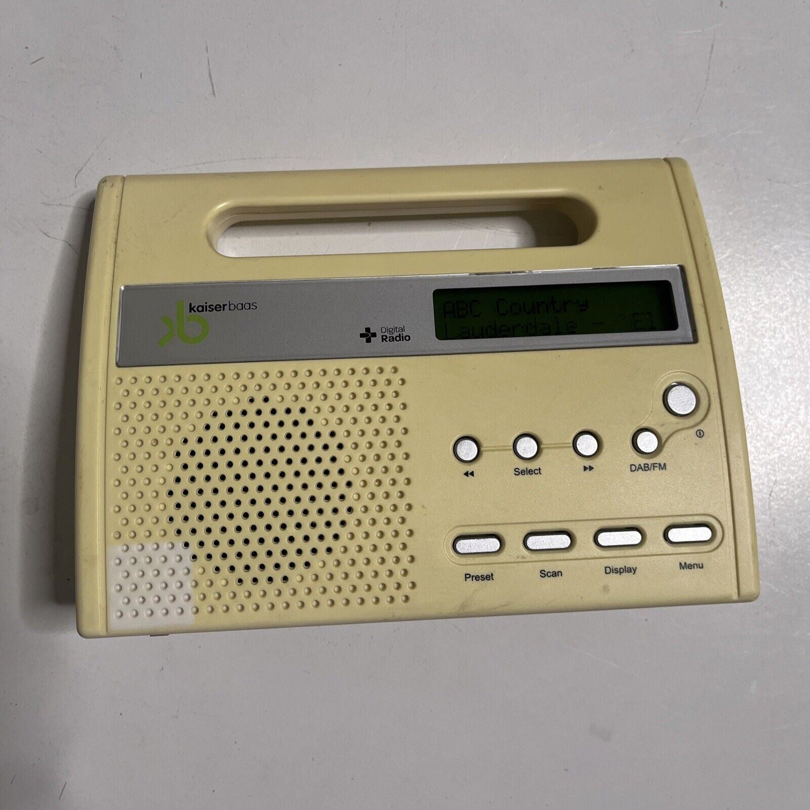Kaiser Baas Portable DAB+ Digital Radio FM KBA03007 Retro Unit