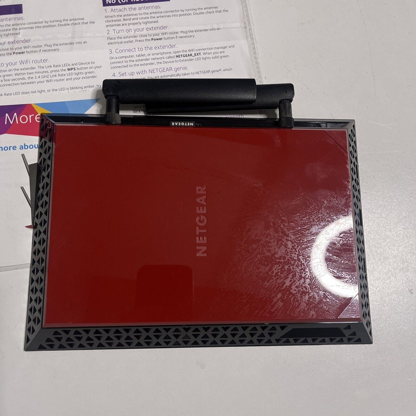 NETGEAR EX6200 AC1200 Dual Band Wifi Range Extender