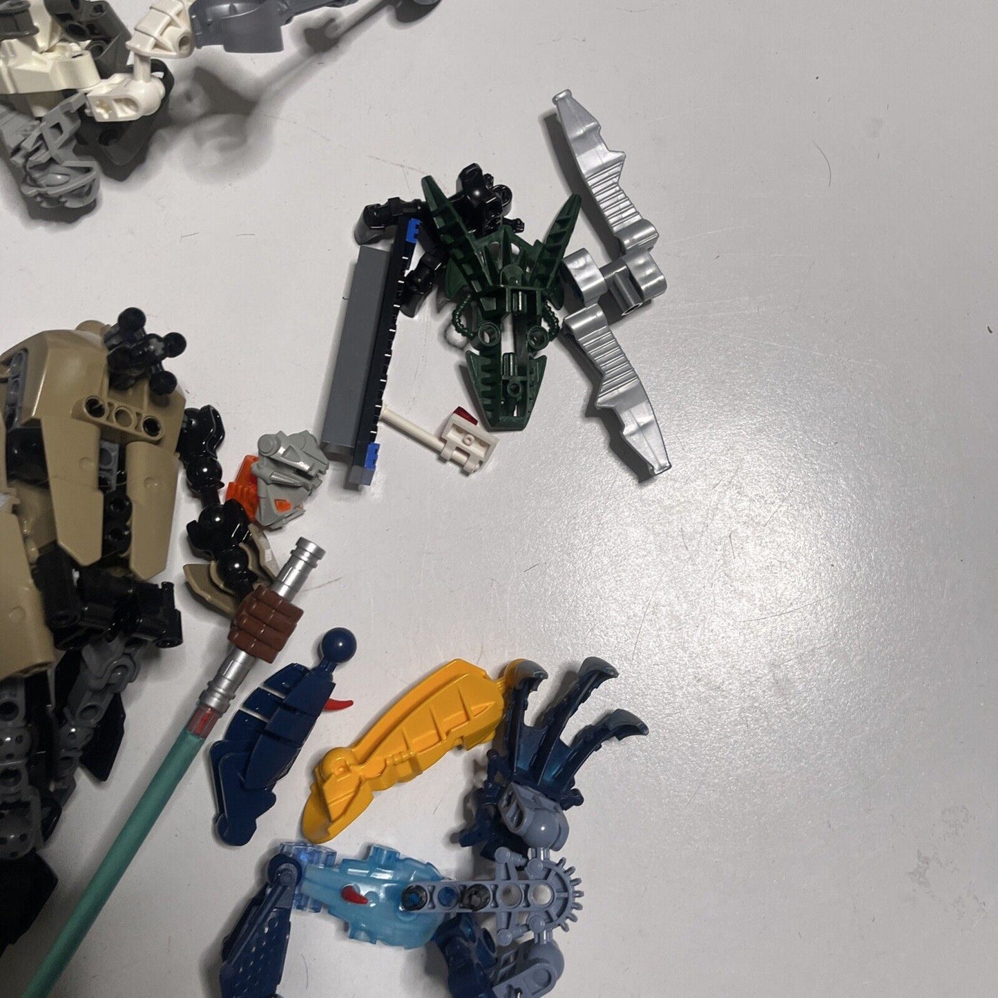 Lego Bionicle 410g Assorted Characters Weapons and Pieces