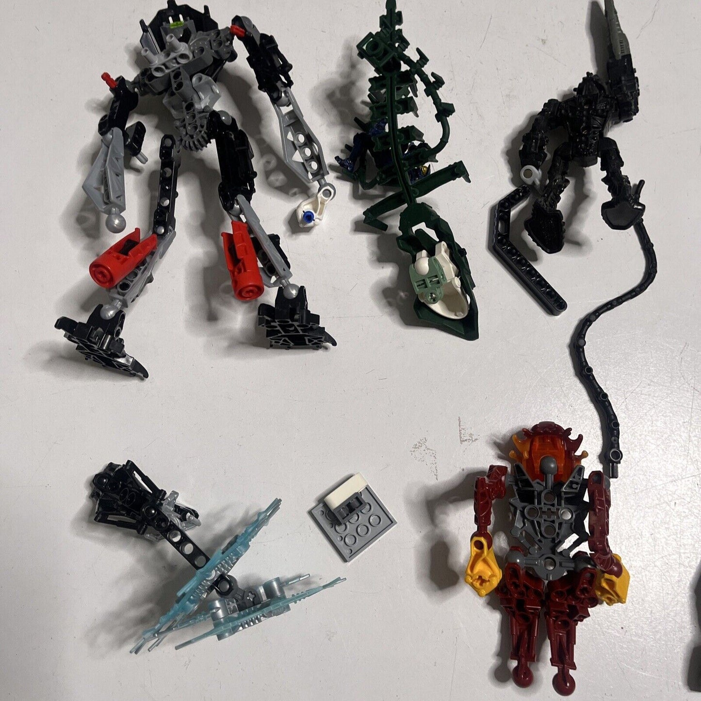 Lego Bionicle 410g Assorted Characters Weapons and Pieces