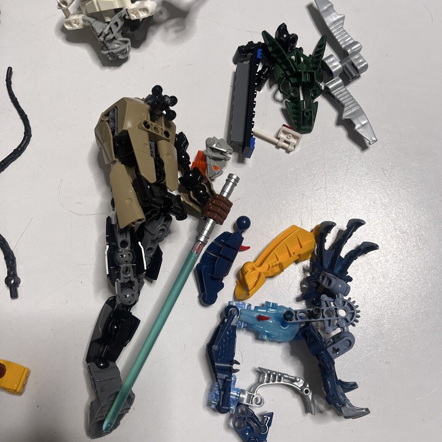 Lego Bionicle 410g Assorted Characters Weapons and Pieces