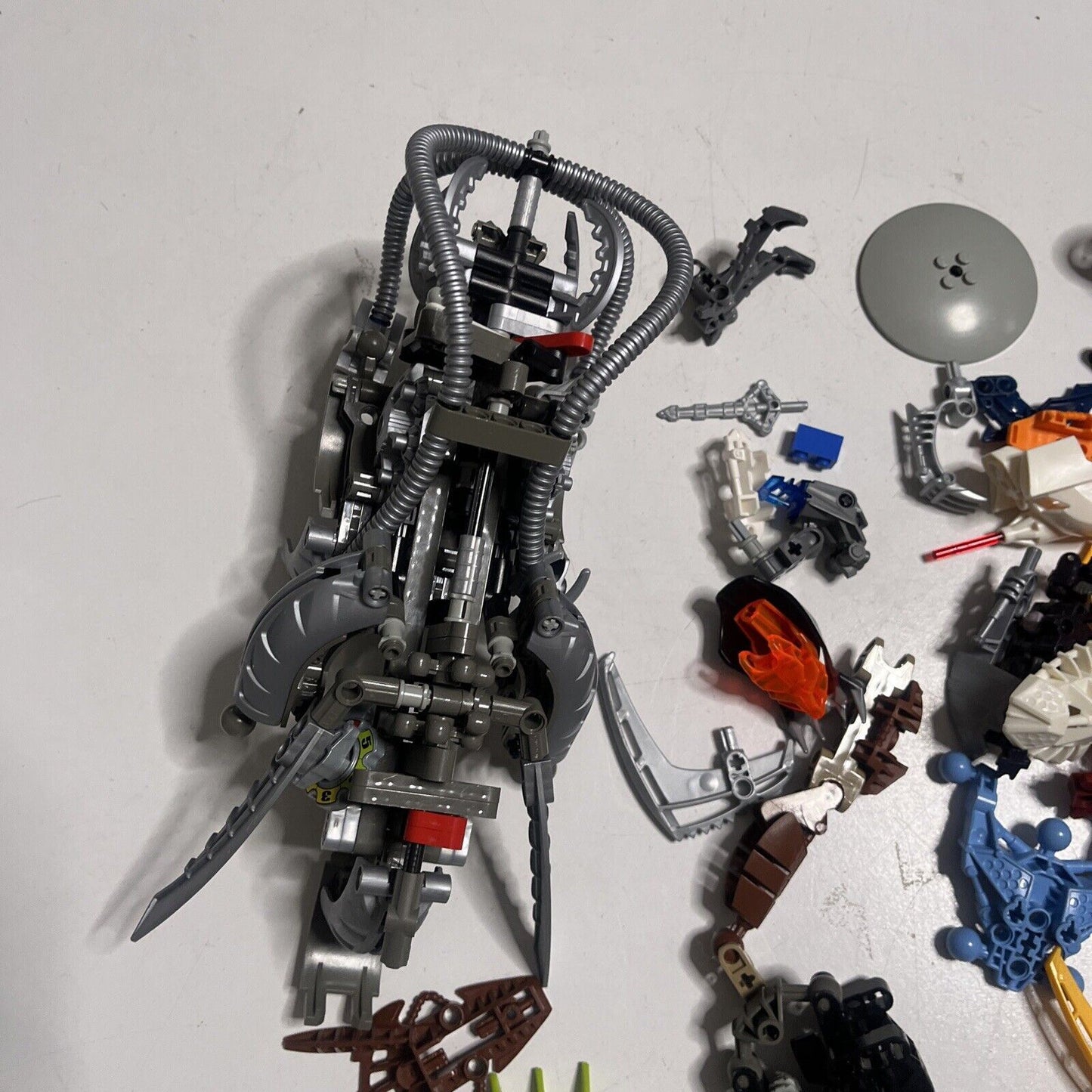 Lego Bionicle  515grams Assorted Characters Weapons and Pieces