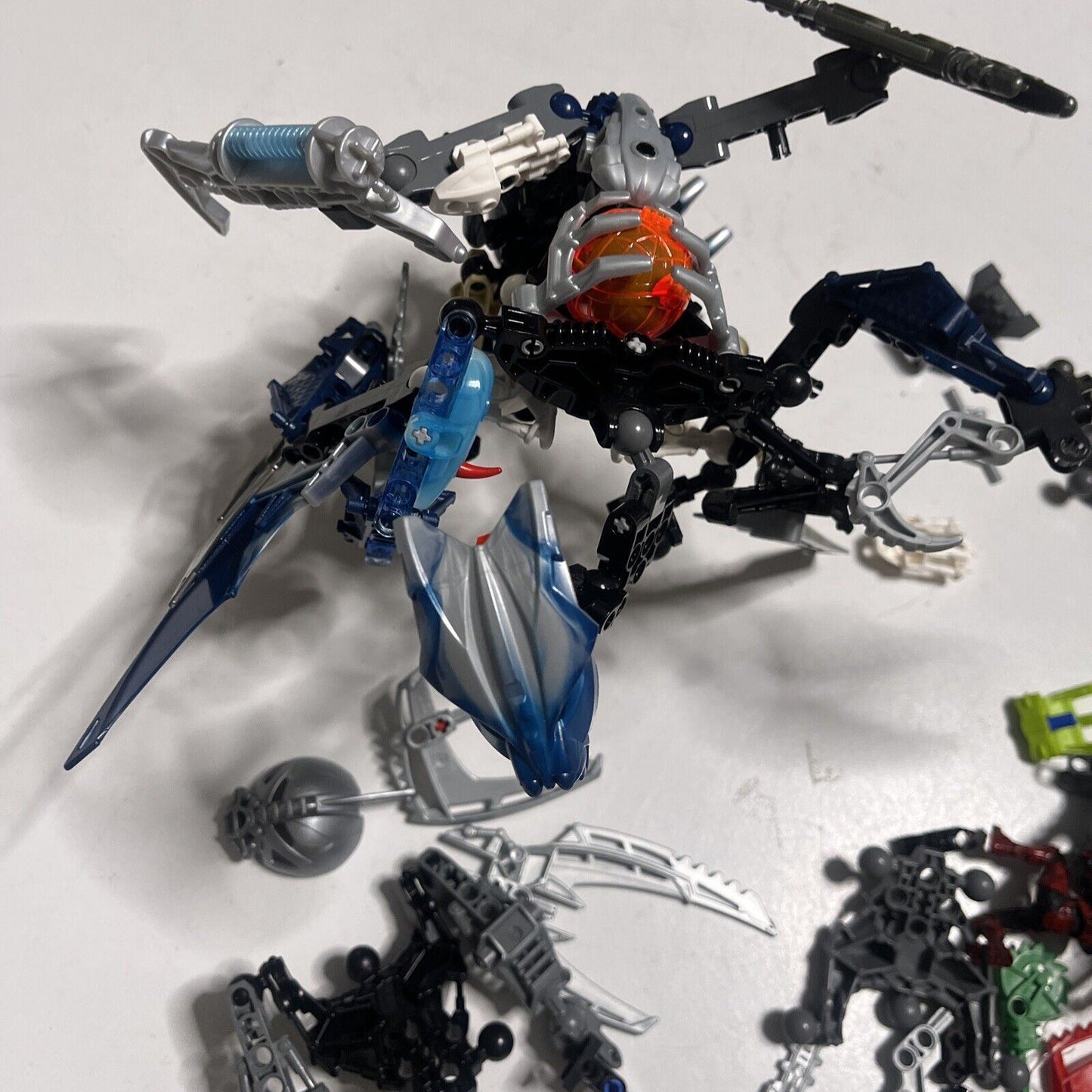 Lego Bionicle 415grams Assorted Characters Weapons and Pieces