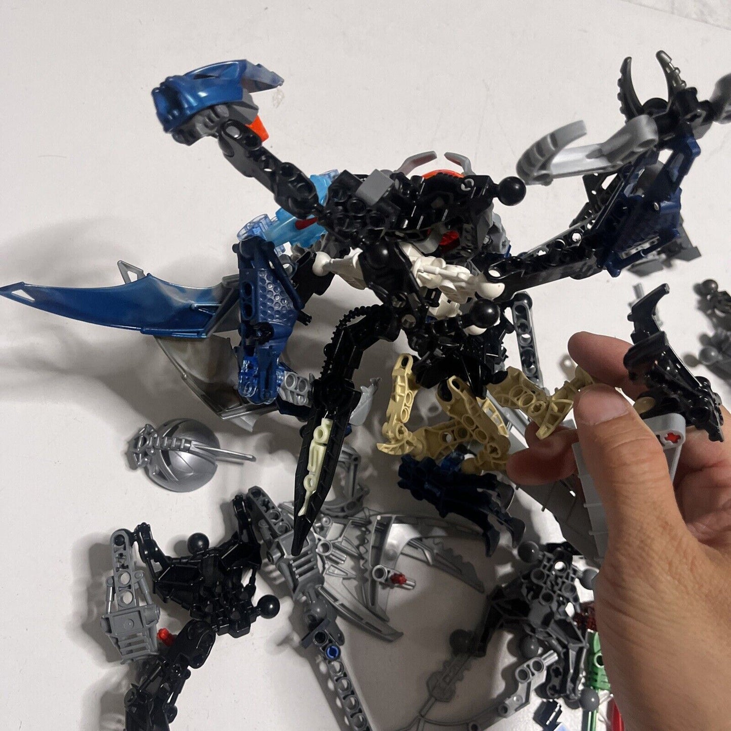 Lego Bionicle 415grams Assorted Characters Weapons and Pieces