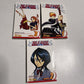 Bleach  Vol. 1,2,3 by Tite Kubo (Paperback, 2007) Manga English Version