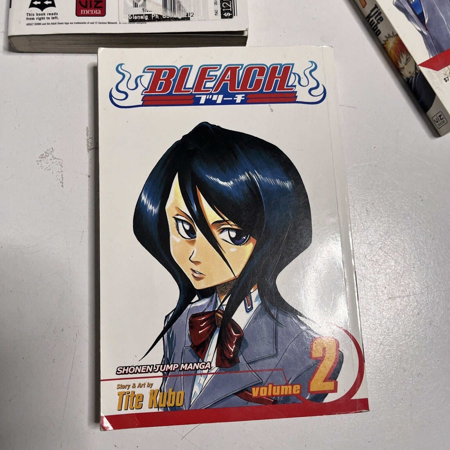 Bleach  Vol. 1,2,3 by Tite Kubo (Paperback, 2007) Manga English Version